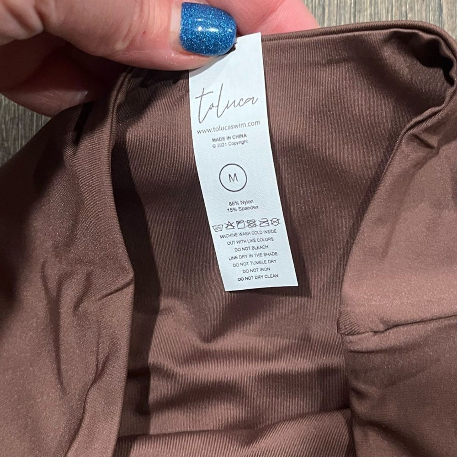 Swims NWT Toluca Swim bottom Full Coverage Coffee Bean Size M Size M / US 6-8 / IT 42-44 - 5 Thumbnail