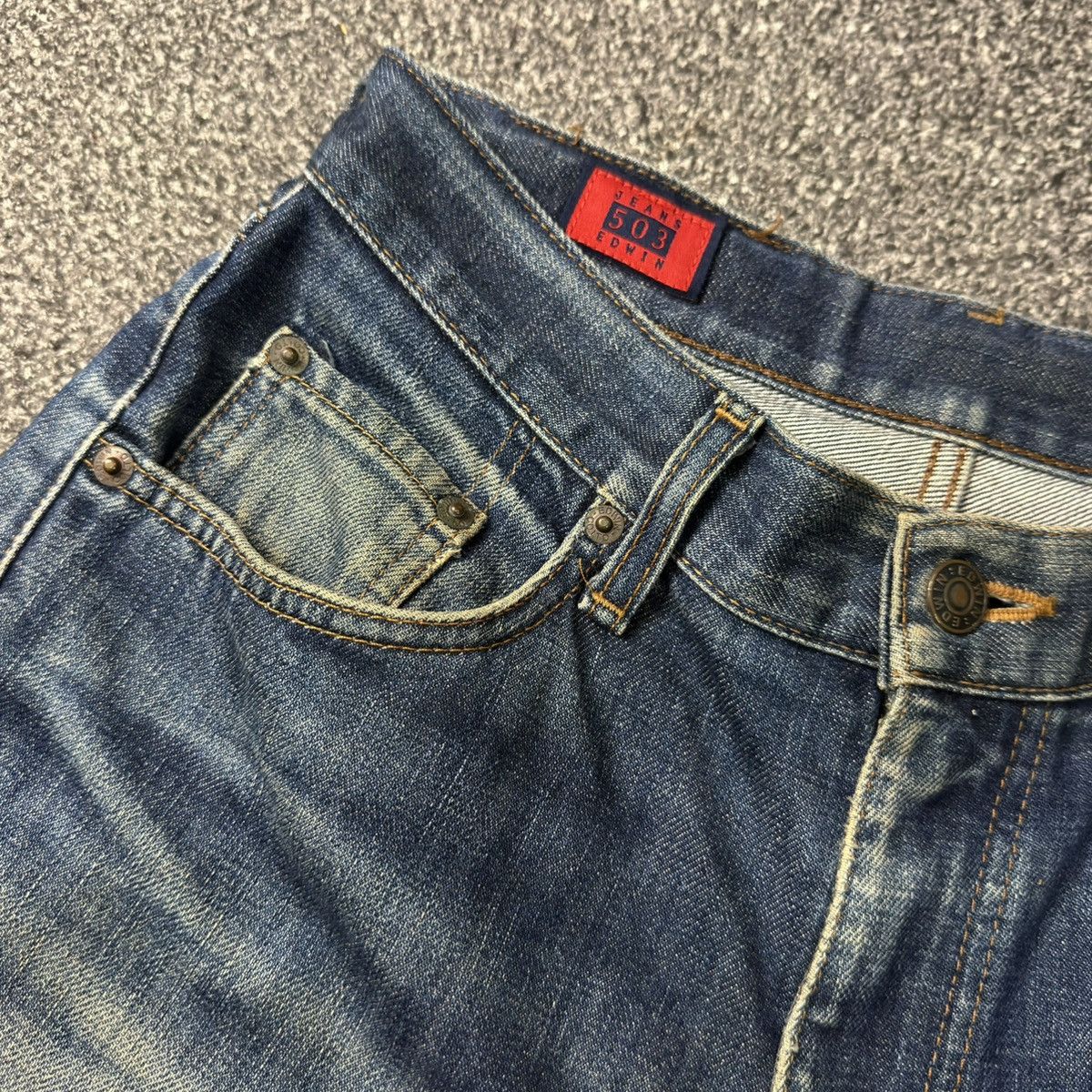 Seditionaries Vintage Japanese Distressed Edwin 503 Rusty Denim W29 Size US 29 - 12 Thumbnail