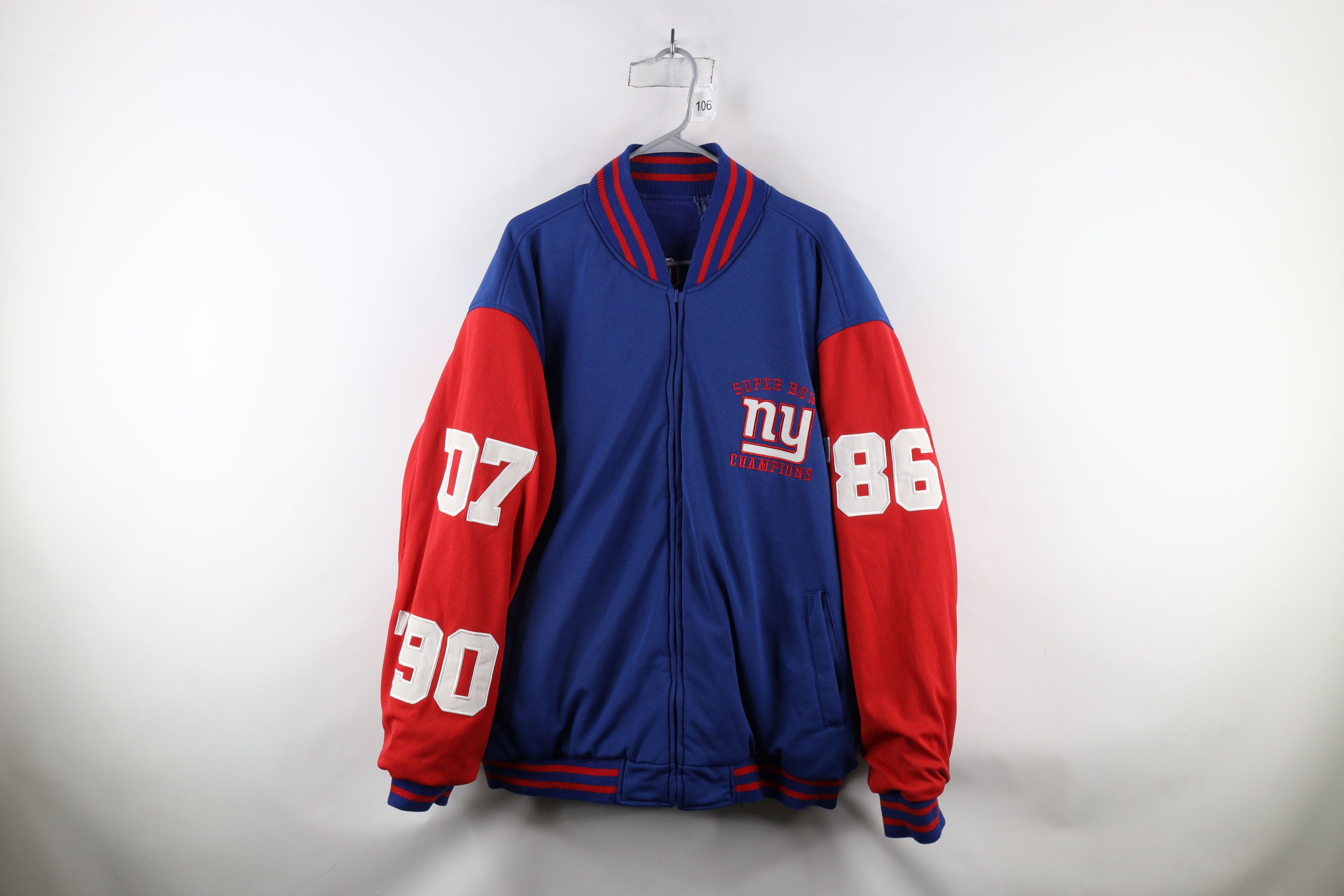 Vintage Y2K Reversible Bowl Champs New York Giants Jacket