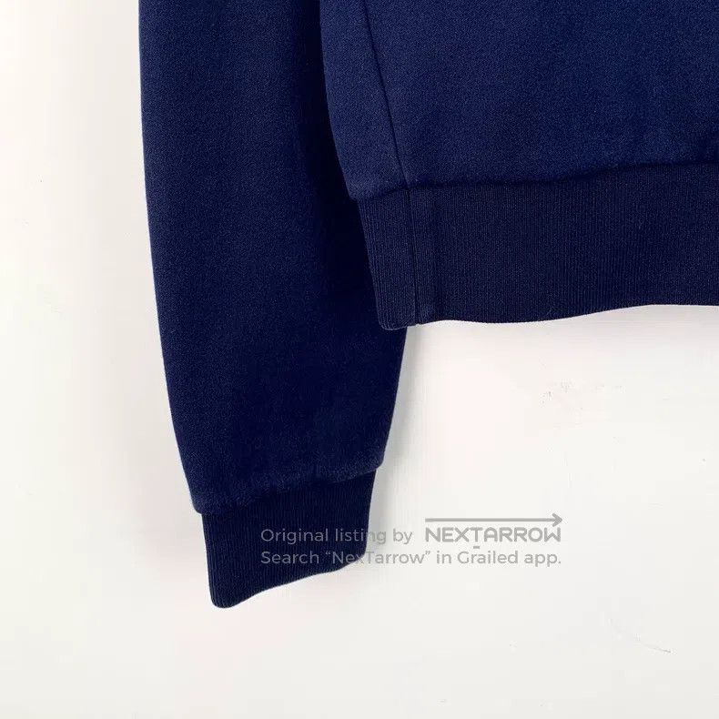 Louis Vuitton Louis Vuitton 22 navy zip logo print cotton crew neck long Size US S / EU 44-46 / 1 - 5 Thumbnail