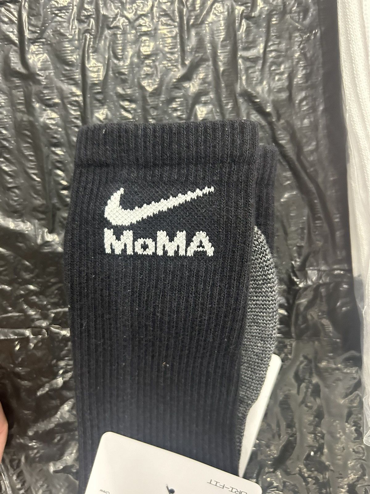 Nike Nike MoMA Everyday Socks Black Supreme Hanes Socks White Size ONE SIZE - 3 Thumbnail
