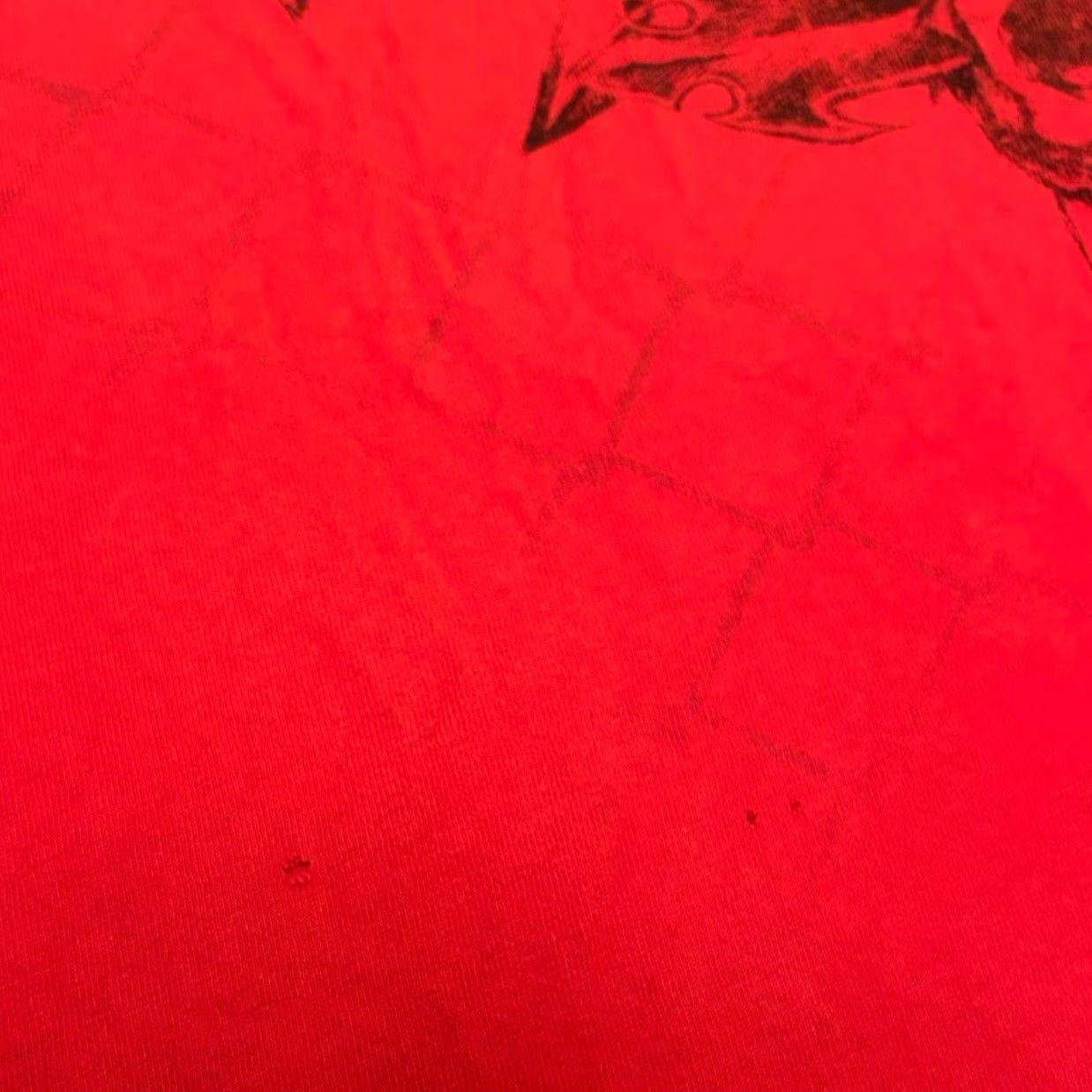 Vintage VINTAGE MMA Elite Skull Wings Grunge Punk VTG Shirt Mens Size L Red Size US L / EU 52-54 / 3 - 3 Thumbnail