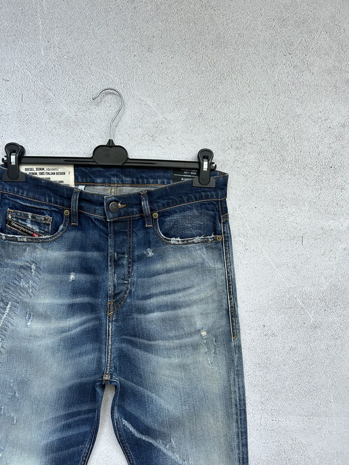 Diesel Diesel Premium destroyed denim man’s jeans Size US 29 - 3 Thumbnail
