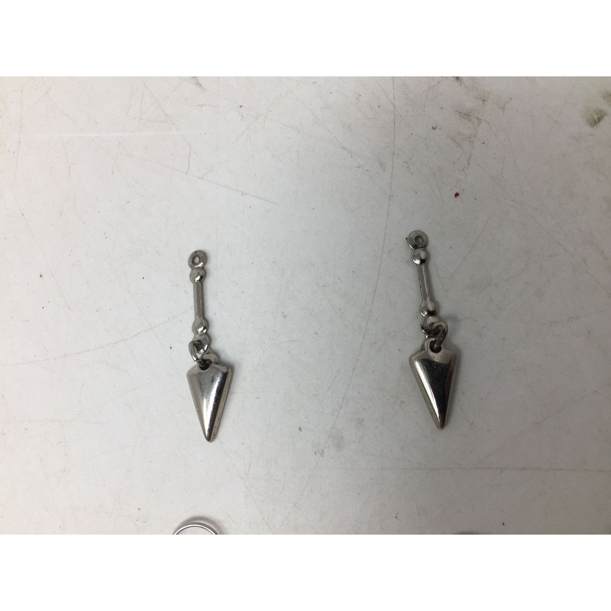 Other Women's Silver Toned Teardrop Dangle Earrings Size ONE SIZE - 19 Thumbnail