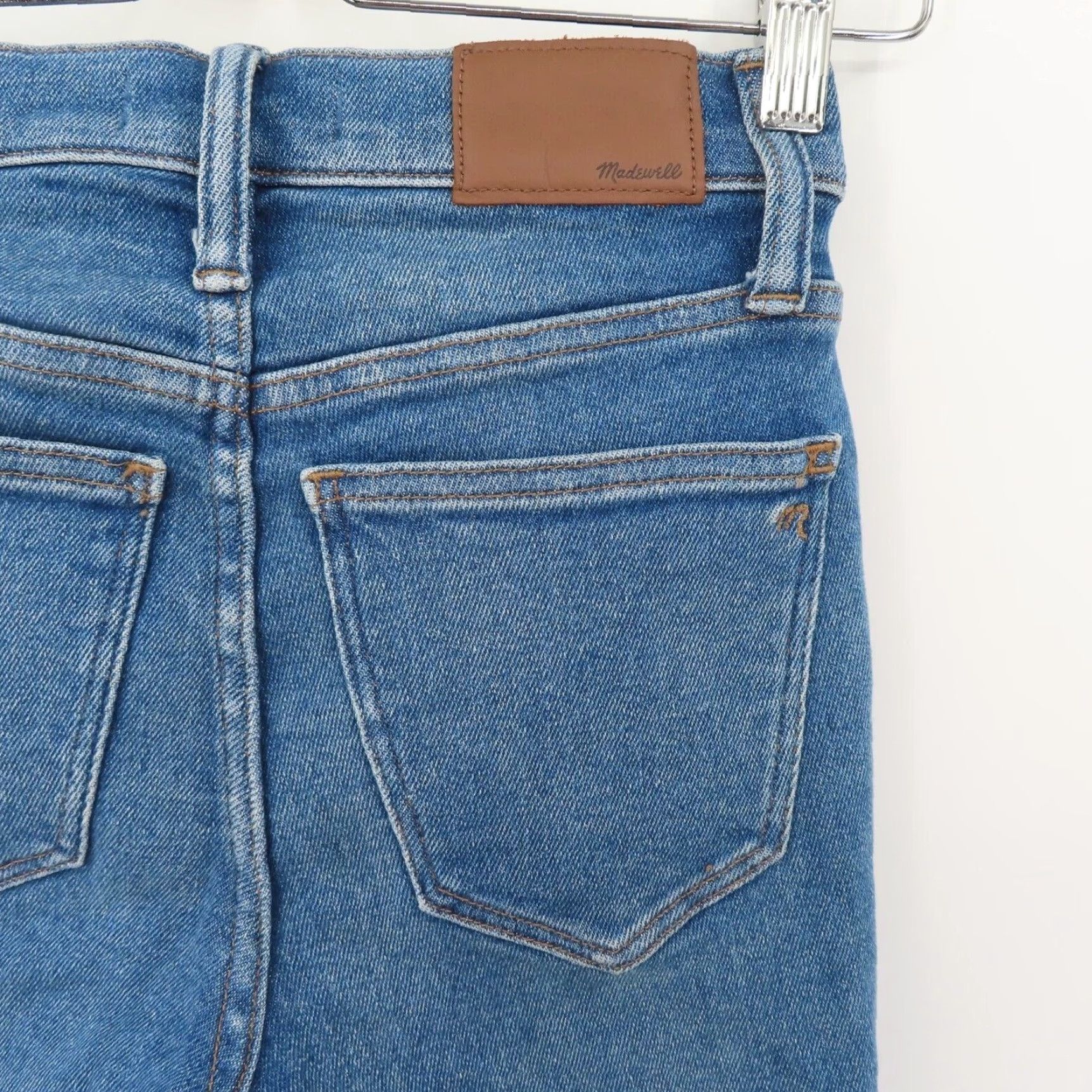 Madewell Madewell Jeans Women Regular 24 Blue Denim Bootcut Cali Demi Boot 5-Pocket Style Bootcutpants Size 42" / US 20 - 7 Thumbnail