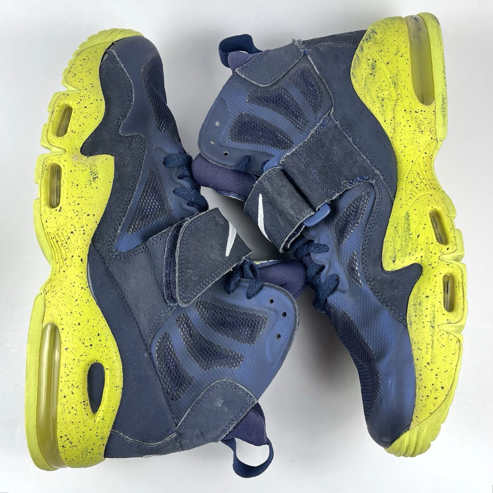 Nike Nike Air Max Express Men’s Size 11.5 Navy Yellow Sneakers 525224-401 Size US 11 / EU 44 - 5 Thumbnail