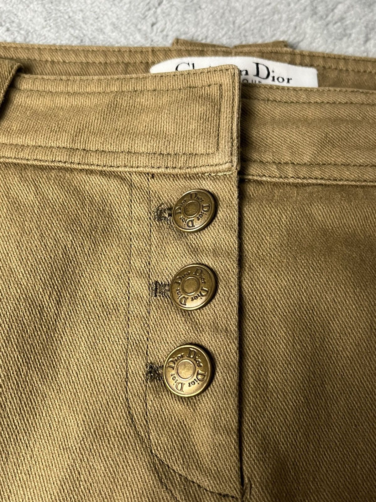 Dior Dior - John Galliano - Western Buckled Pants Size 28" / US 6 / IT 42 - 5 Thumbnail