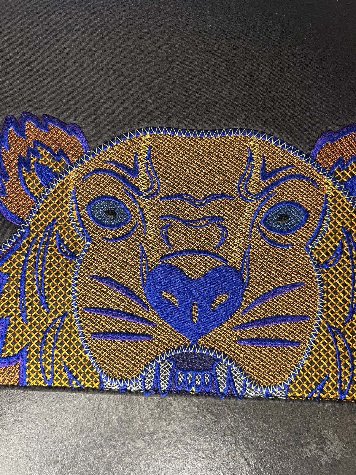Kenzo Kenzo Tiger Embroidered Pouch Black/Multicolor Size ONE SIZE - 8 Thumbnail