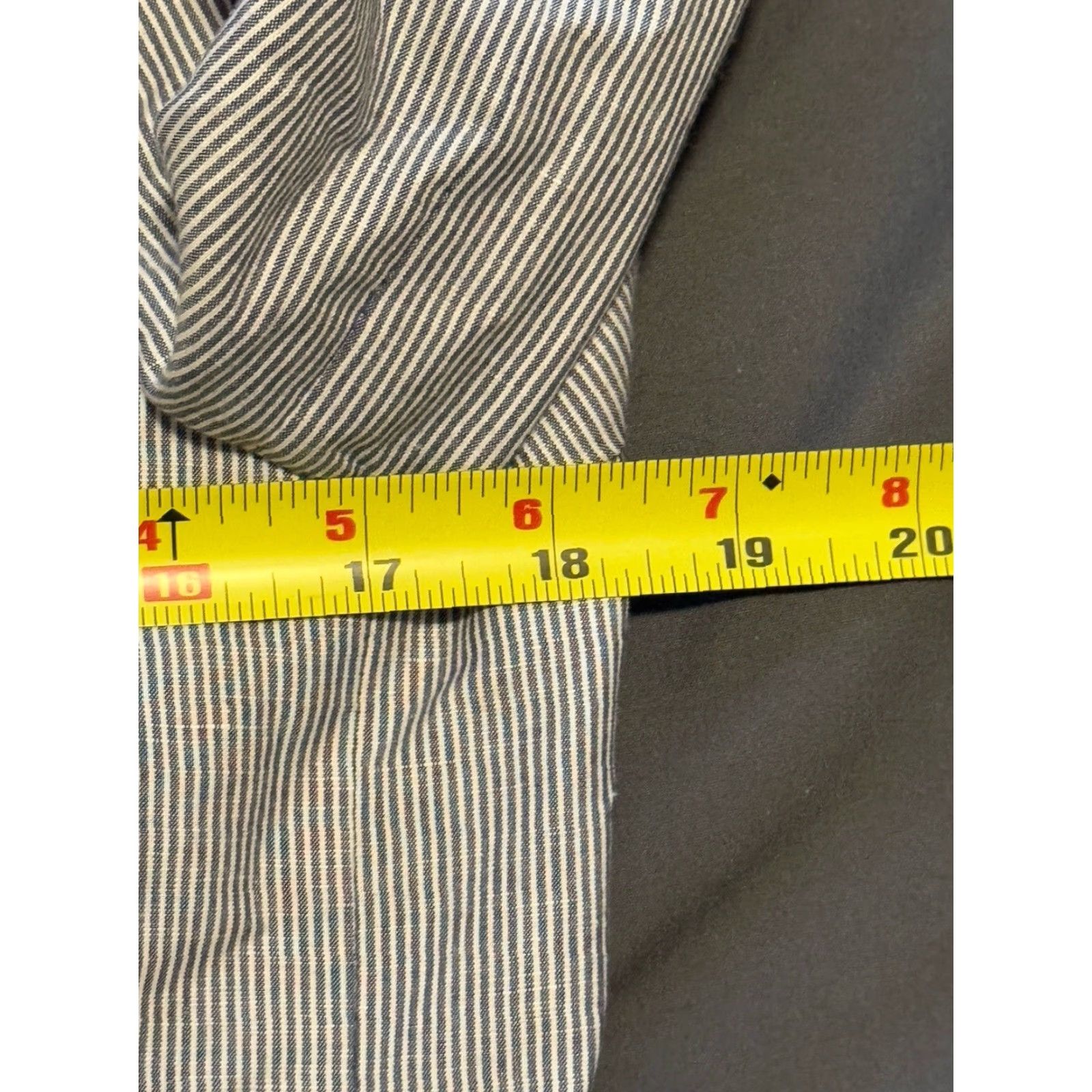 Brooks Brothers BROOKS BROTHERS Blazer Jacket WOMENS 10 Linen Blend Milano Fit Back Vent Button Multicolor Basic Jacket Size L / US 10 / IT 46 - 5 Thumbnail