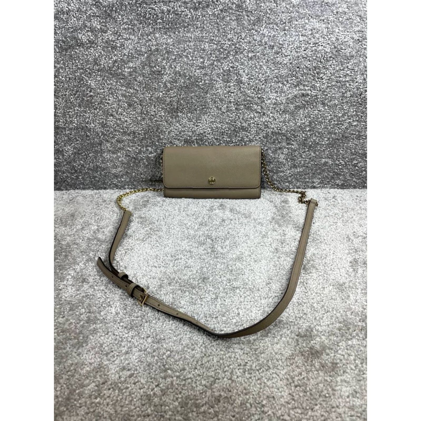 Michael Kors Michael Kors Wallets Crossbody Womens Emerson Brown Leather Adjustable Chain Size ONE SIZE - 2 Thumbnail