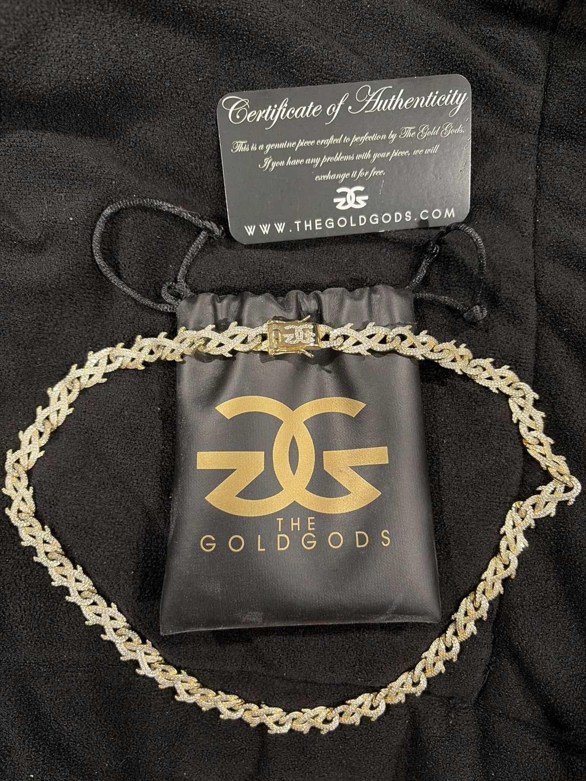 The Gold Gods The gold gods crown of thorns chain Size ONE SIZE - 1 Thumbnail