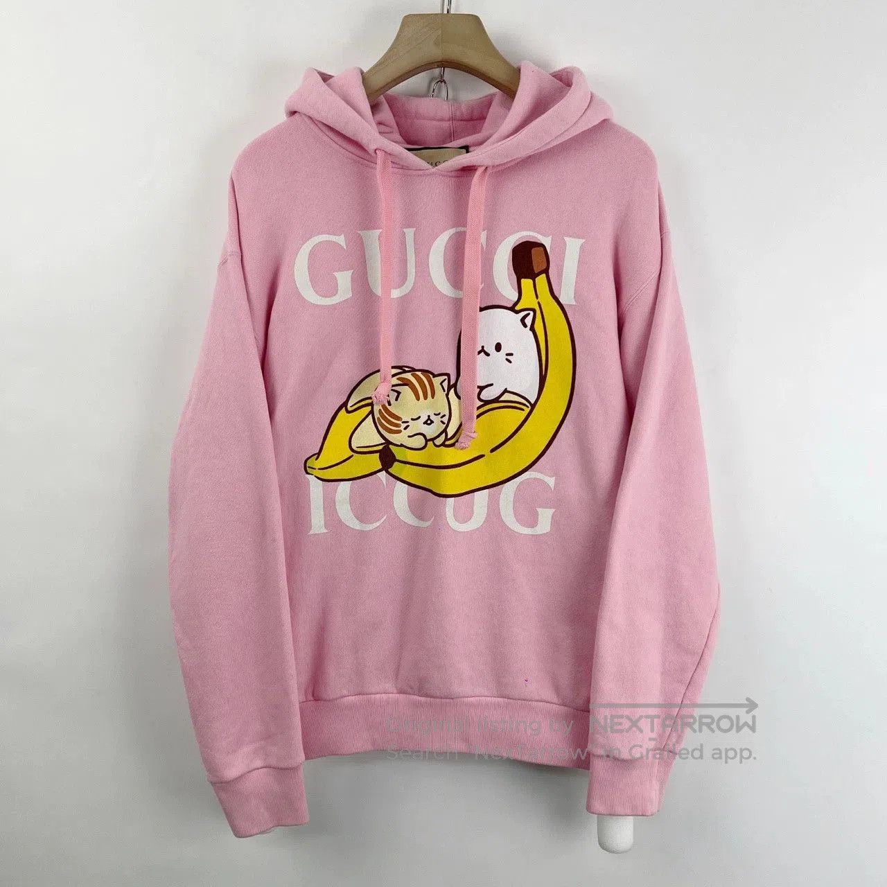 Gucci Gucci Cat Banana Print Hoodie XS. Size US XS / EU 42 / 0 - 1 Thumbnail
