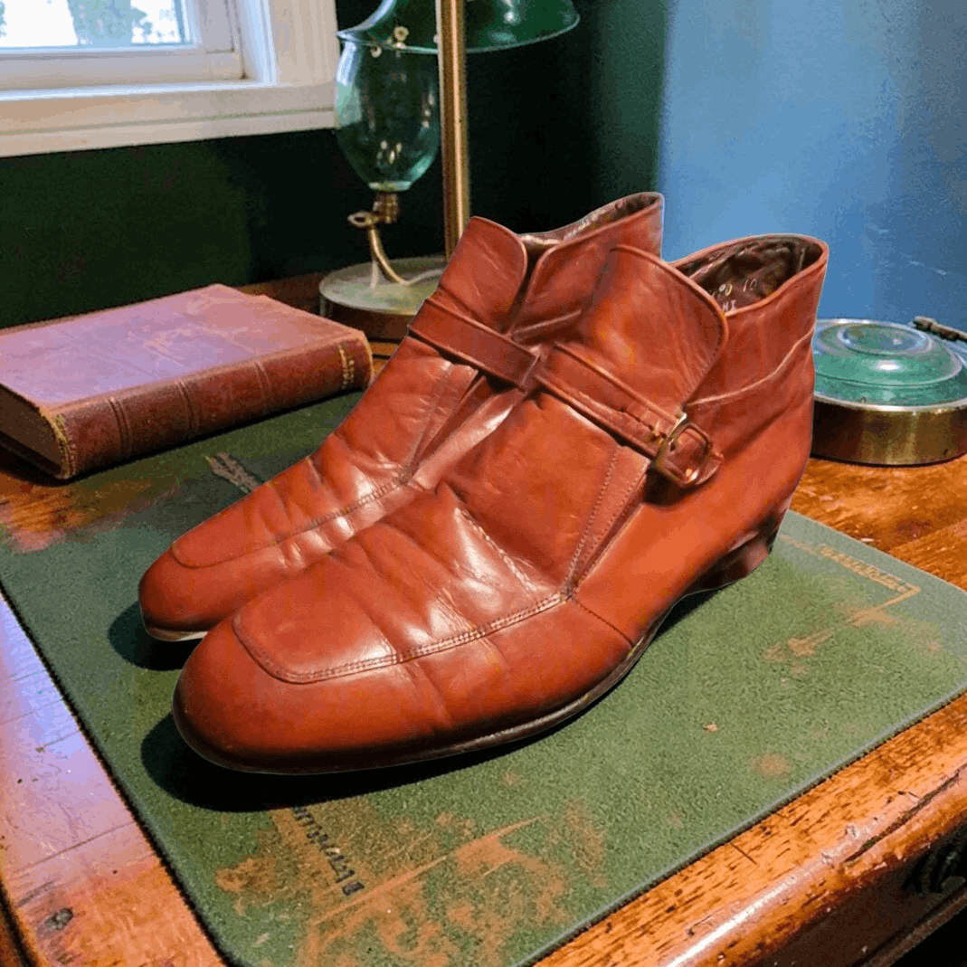 Florsheim Vintage Florsheim Imperial Monk Strap 9.5C Leather Made USA Size US 9.5 / EU 42-43 - 9 Thumbnail