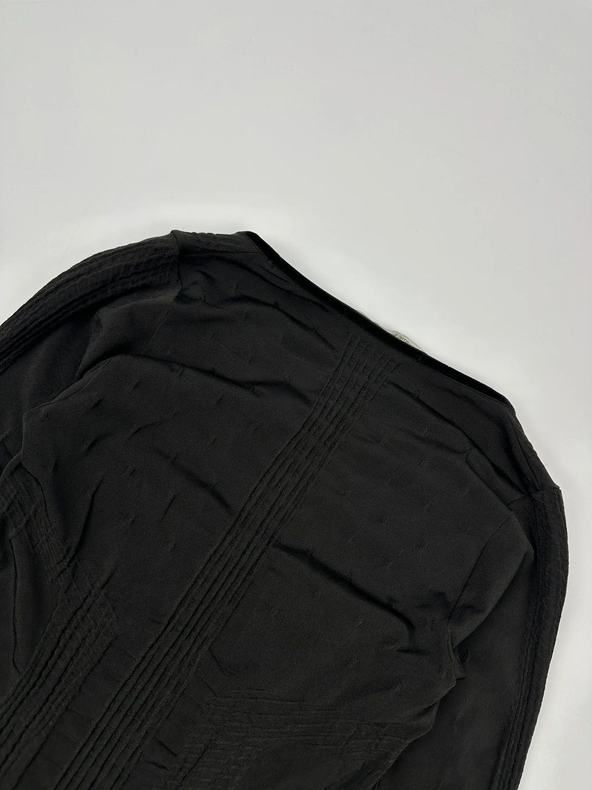 Marithe + Francois Girbaud Marithé + François Girbaud Stretch Fitted Black Longsleeves Size S / US 4 / IT 40 - 14 Thumbnail