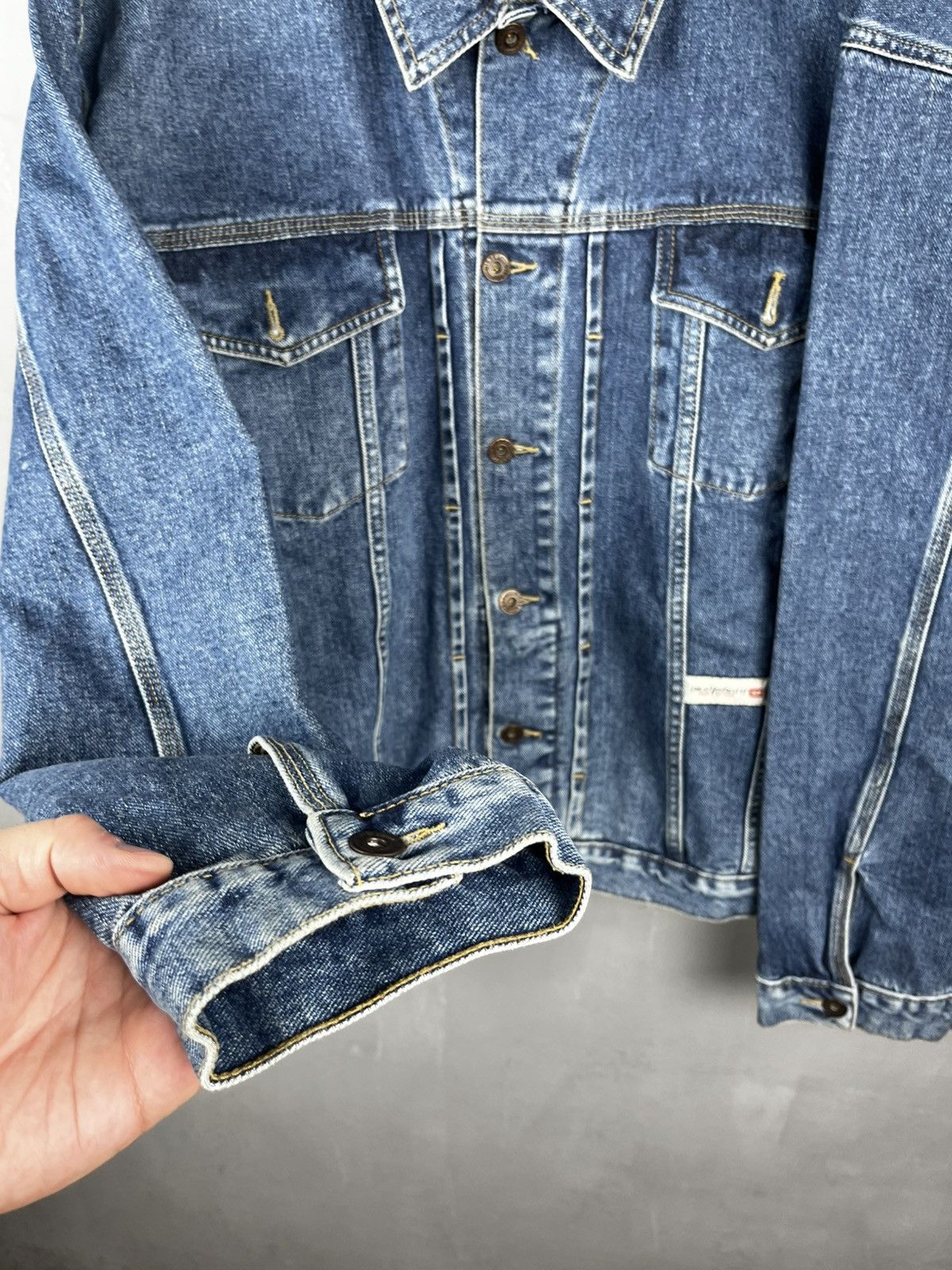 Diesel × Vintage Diesel denim jacket vintage 90s hype Size US L / EU 52-54 / 3 - 11 Thumbnail