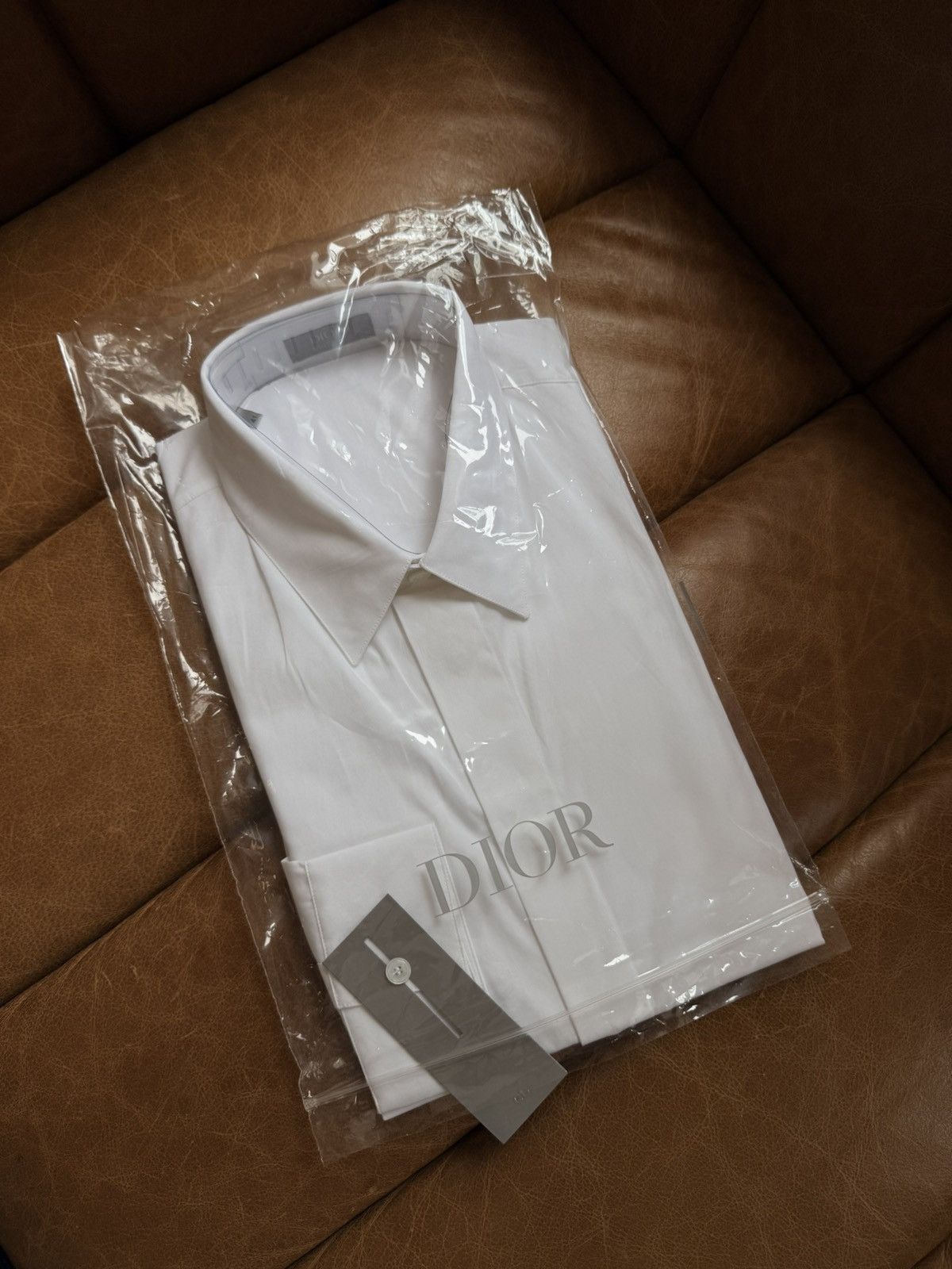 Dior White CD Icon White Shirt Size 40R - 1 Thumbnail