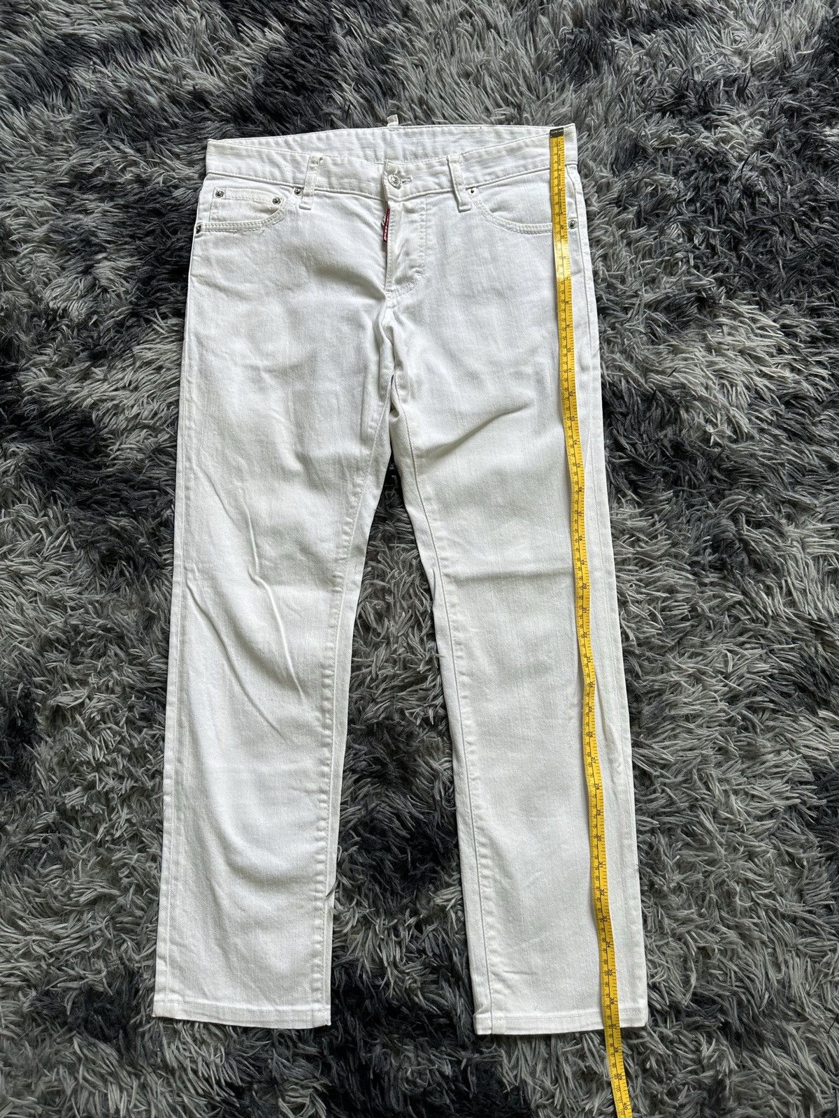 Dsquared2 [32 x 37] SS14 Dsquared White denim Made in Italy 7 pocket Size US 32 / EU 48 - 9 Thumbnail