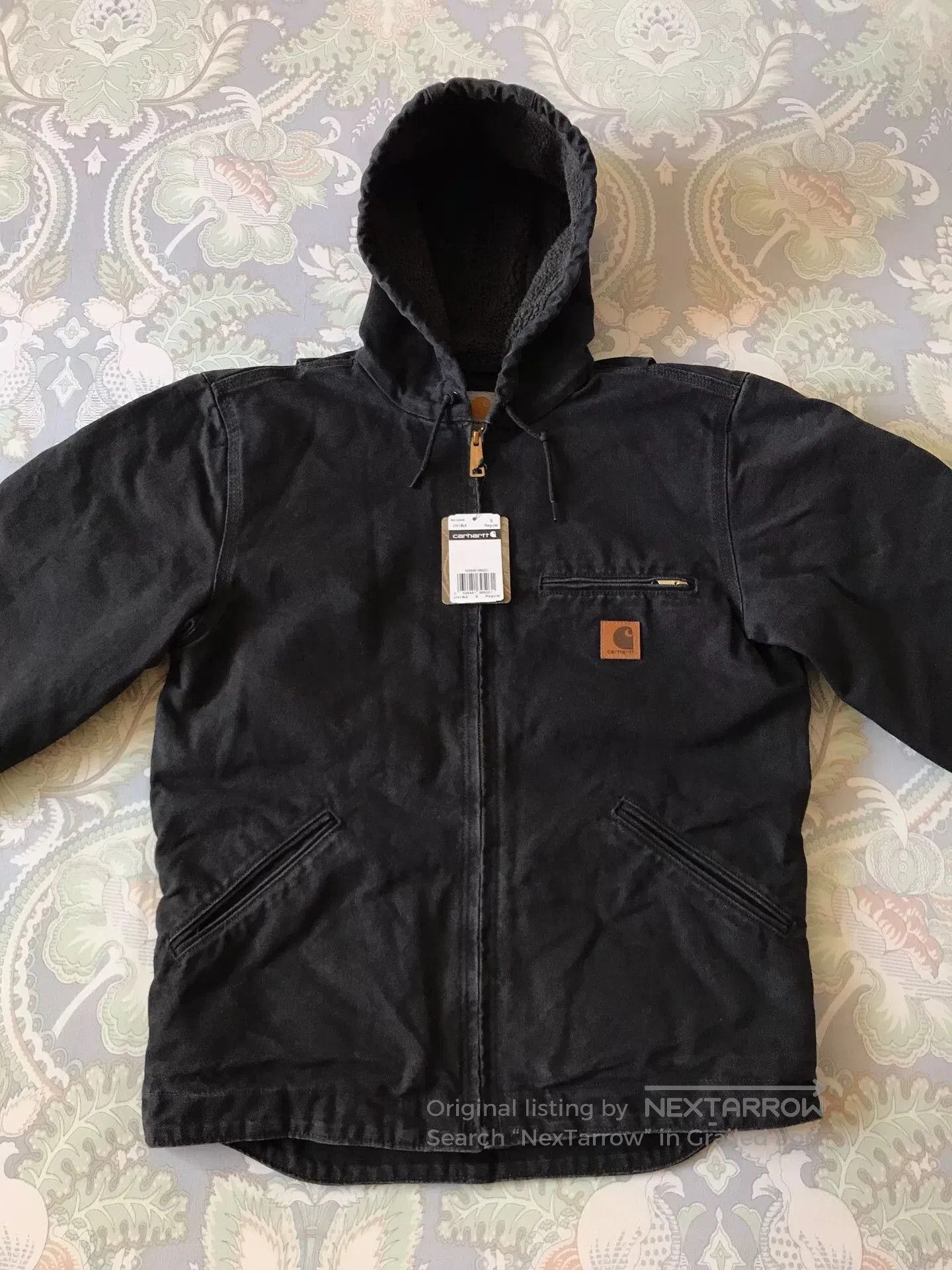 Carhartt Carhartt J141 Hooded Work Jacket. Size US S / EU 44-46 / 1 - 4 Thumbnail