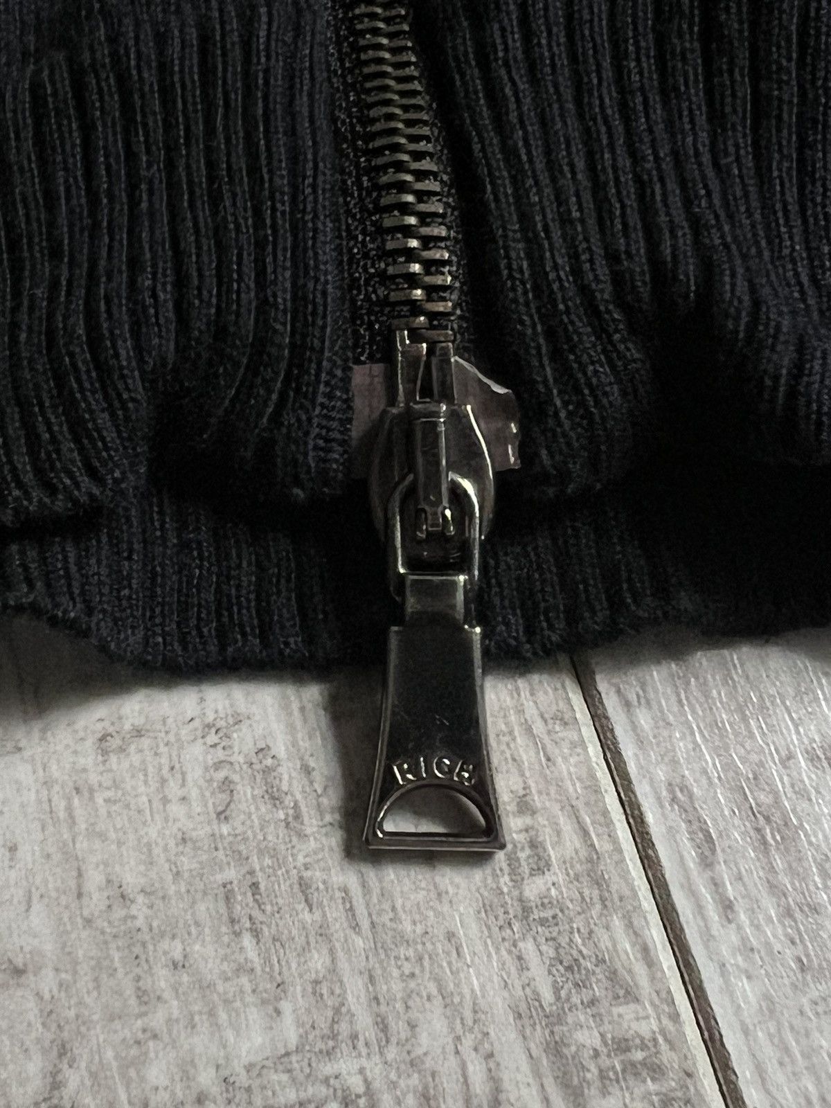 Richmond Denim John Richmond Denim Zipped Up Hoodie Black RARE Size US M / EU 48-50 / 2 - 6 Thumbnail