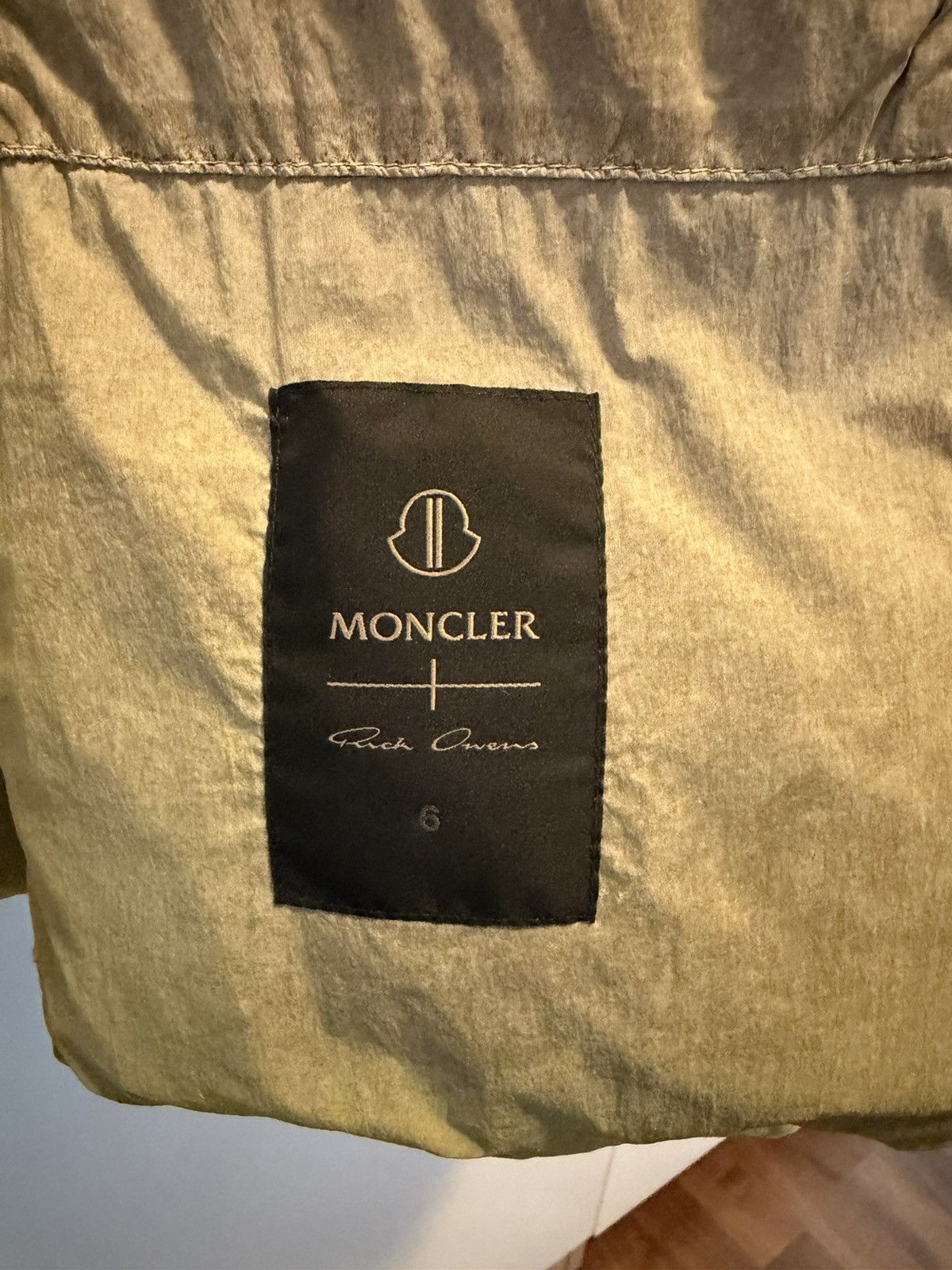 Moncler × Rick Owens Moncler x Rick Owens cropped Acid Degrade Puffer Size US S / EU 44-46 / 1 - 8 Thumbnail