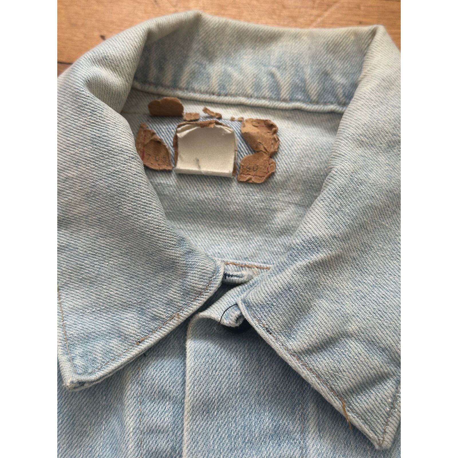 Levi's × Levi's Vintage Clothing Vintage Levi’s 3 Light Wash Denim Jacket S Made USA 1980 Size US S / EU 44-46 / 1 - 4 Thumbnail