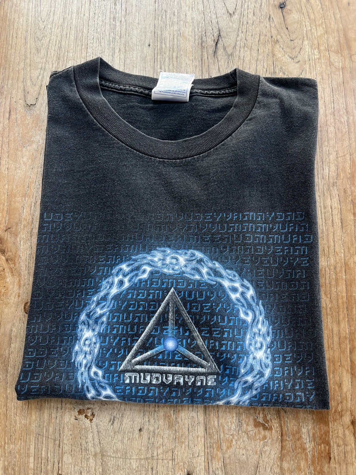Band Tees × Vintage Vintage MUDVAYNE End of things to come black 00’s Tour Size US L / EU 52-54 / 3 - 1 Thumbnail