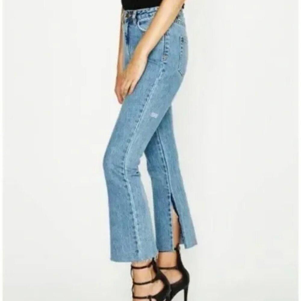 Ksubi KSUBI Skinny Flare Kickn Placid Acid 098 Jeans Size 26 Size 26" / US 2 / IT 38 - 1 Thumbnail