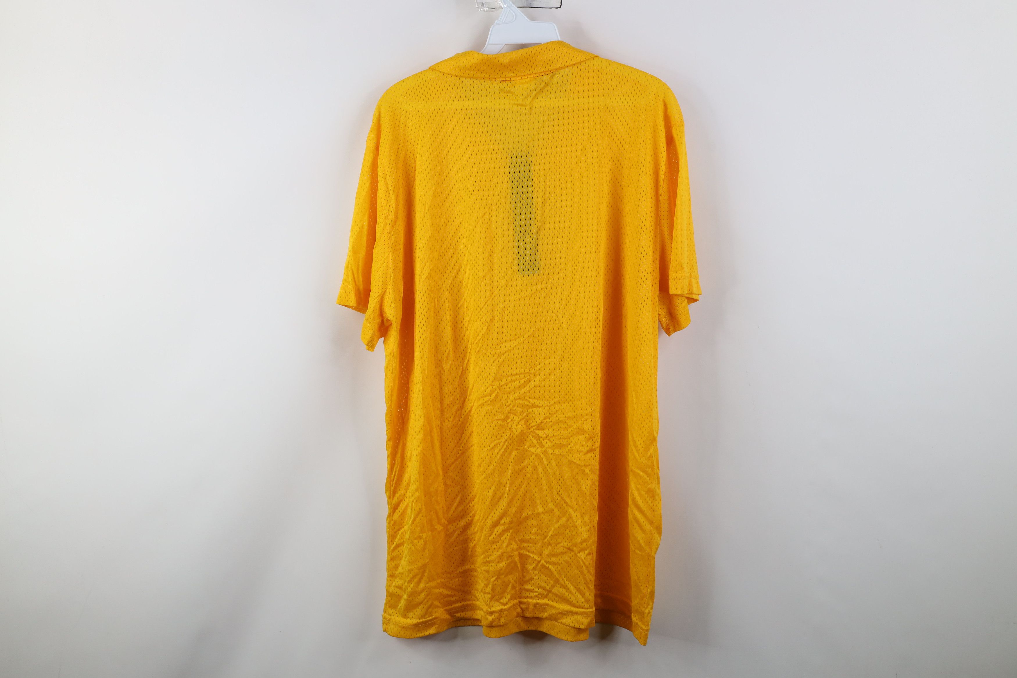 Vintage Vintage 90s Streetwear Dance Rave Half Zip Polo Shirt USA Size US XL / EU 56 / 4 - 9 Thumbnail