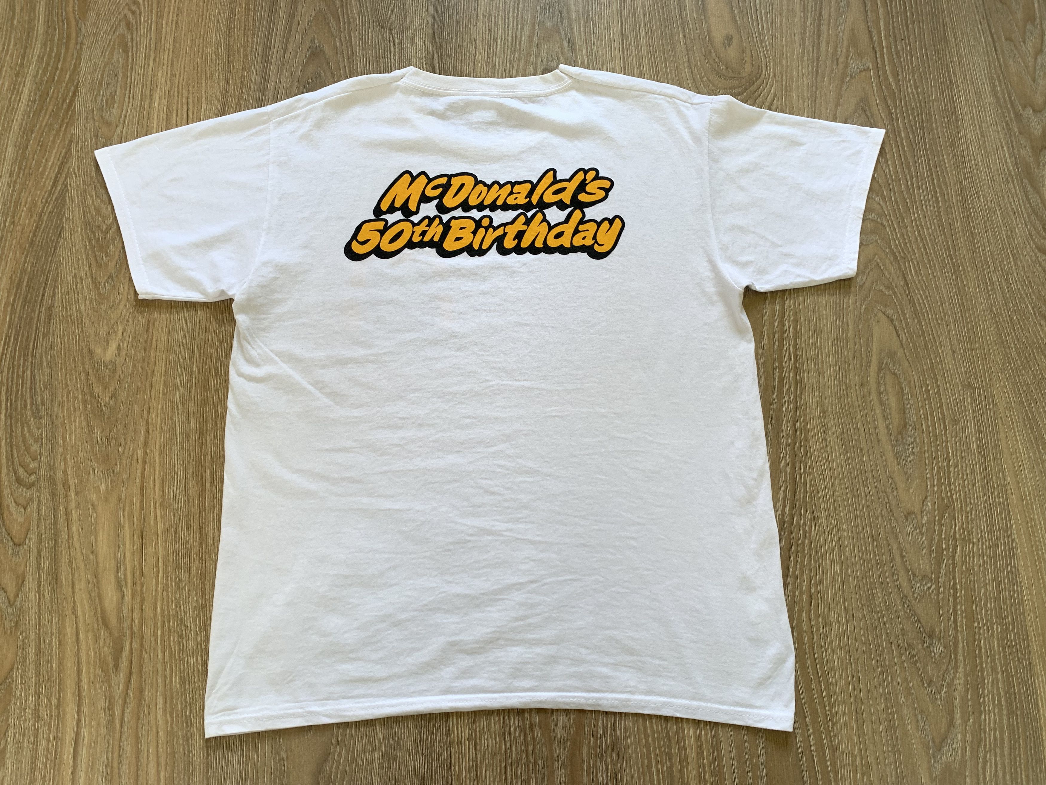Fruit Of The Loom Tultex Mc Happy Day Mcdonald's Charity T Shirt Size US M / EU 48-50 / 2 - 3 Thumbnail