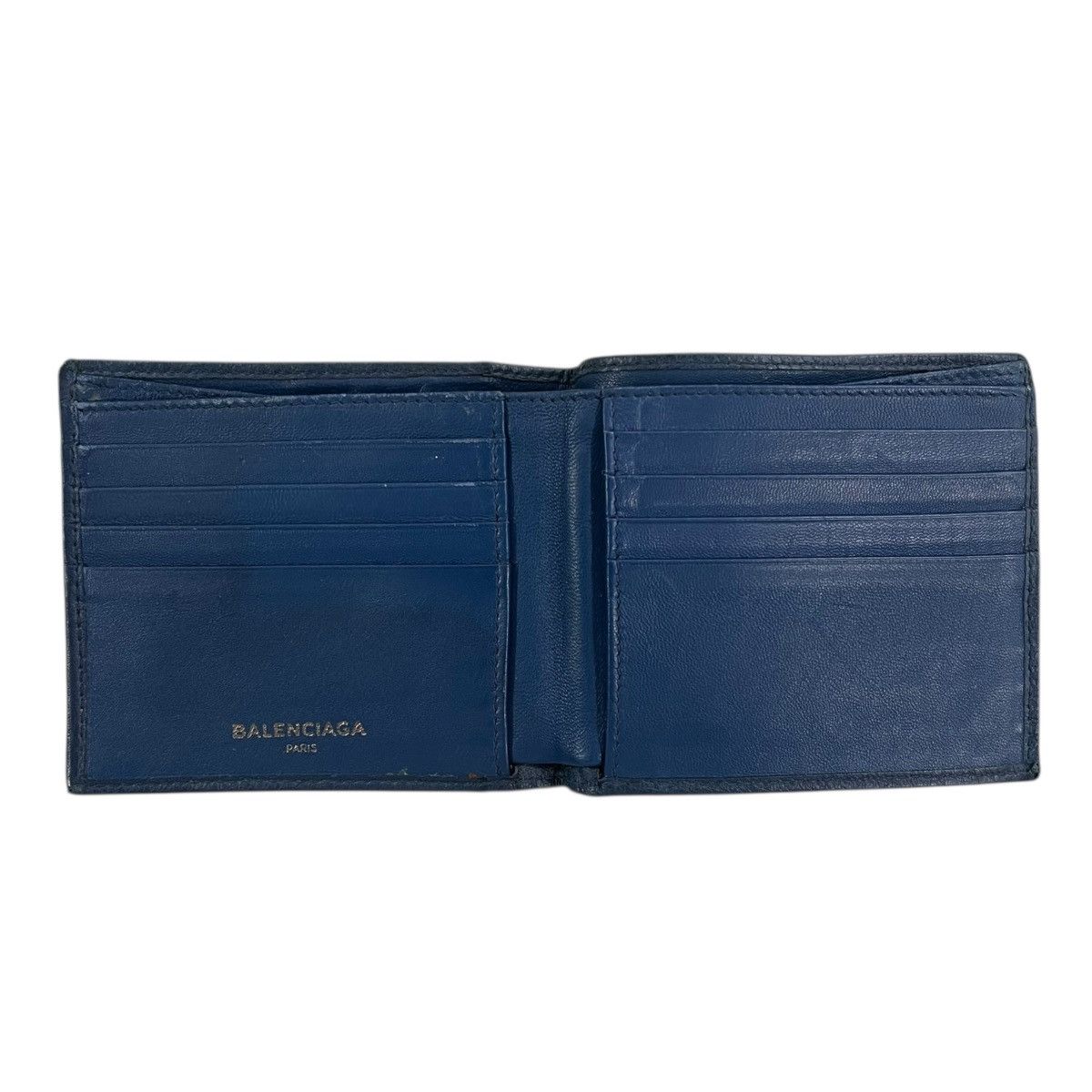 Balenciaga Balenciaga Leather Bifold Wallet Size ONE SIZE - 3 Thumbnail
