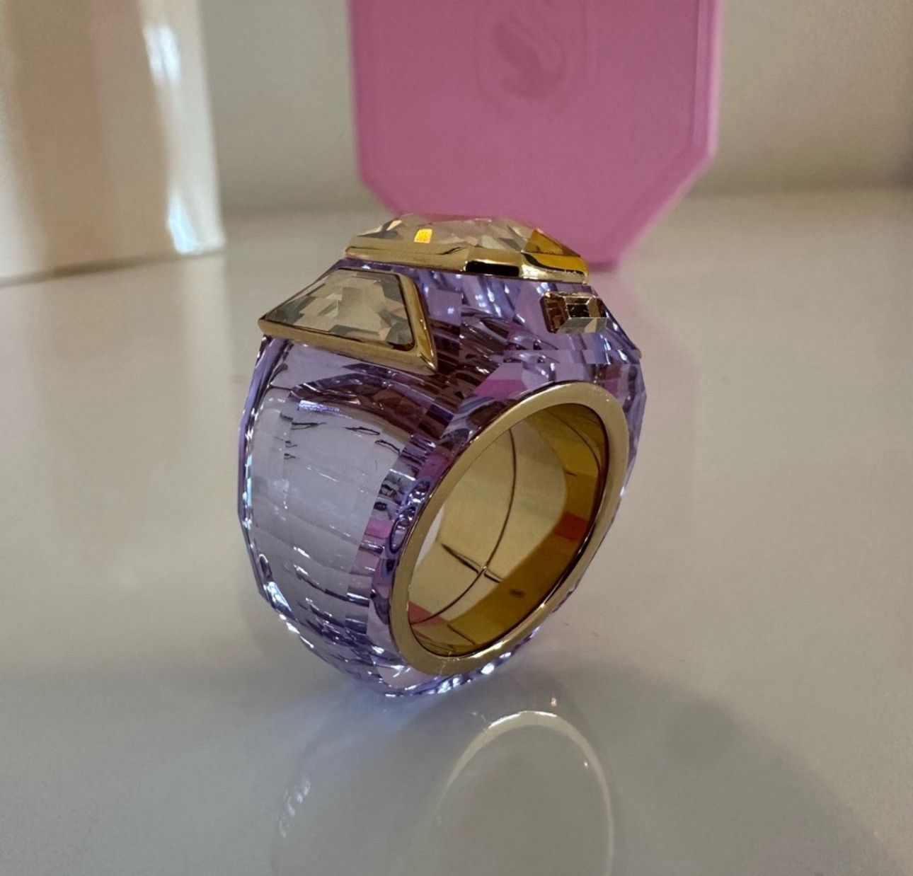 Swarovski Atelier Swarovski Chroma tone cocktail ring Size ONE SIZE - 10 Thumbnail