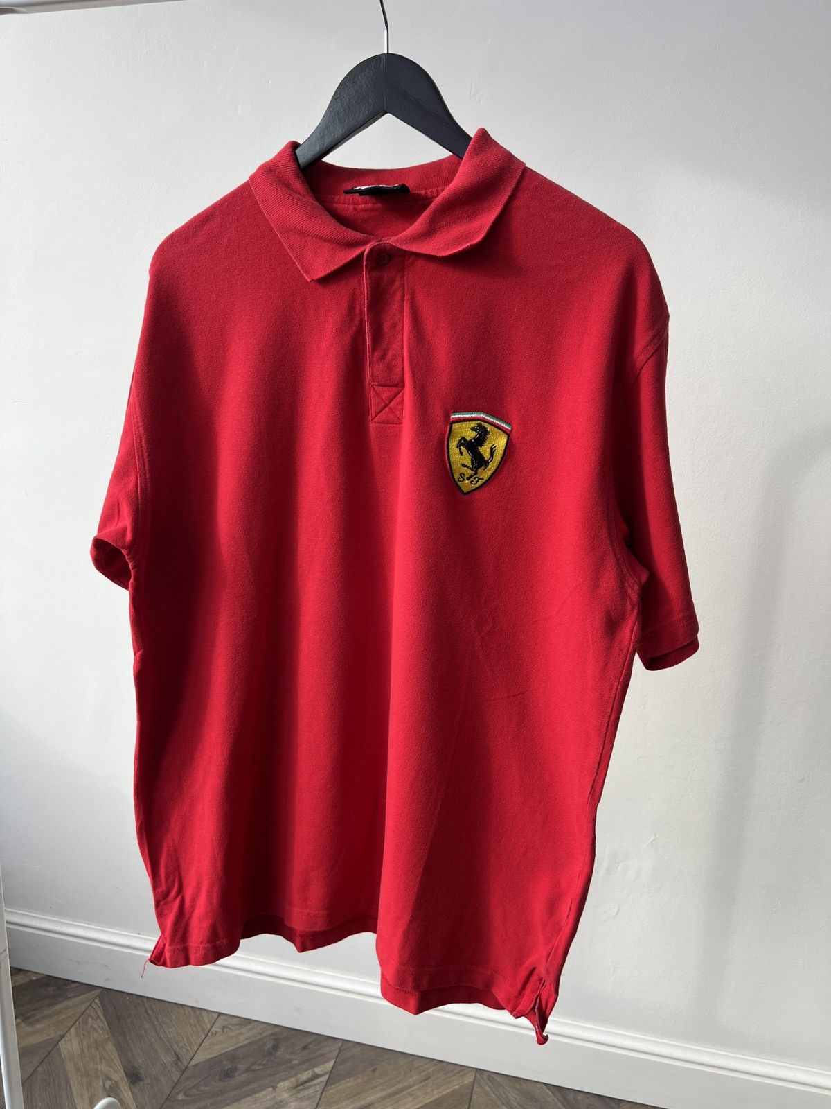 Ferrari Vintage Ferrari 1999 Racing Polo T-Shirt Size US L / EU 52-54 / 3 - 3 Thumbnail
