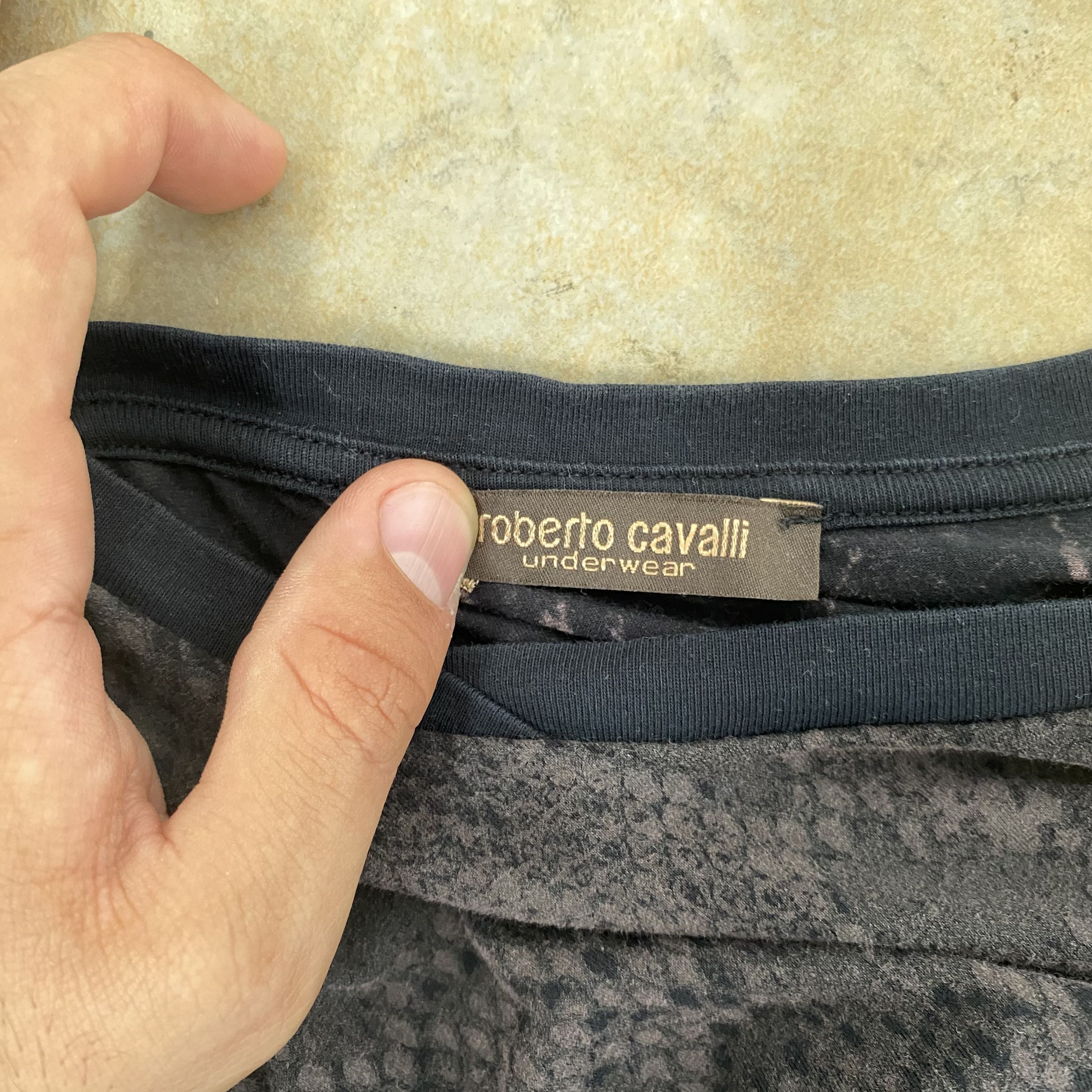 Roberto Cavalli Roberto Cavalli Underwear Shirt Size US L / EU 52-54 / 3 - 3 Thumbnail