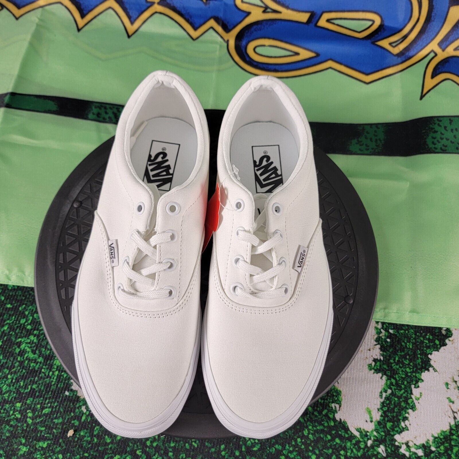 Vans Vans Doheny Women's White Canvas Low Skateboard Shoes Sz 10 Size US 10 / IT 40 - 5 Thumbnail