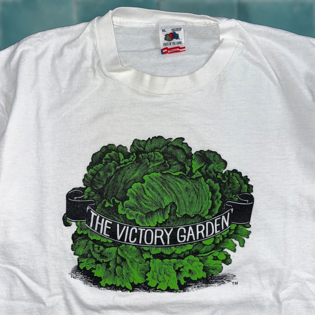 Fruit Of The Loom VINTAGE Fruit of the Loom Boston The Victory Garden Music T-Shirt XL White Graphic 90s Mens Size US XL / EU 56 / 4 - 1 Thumbnail