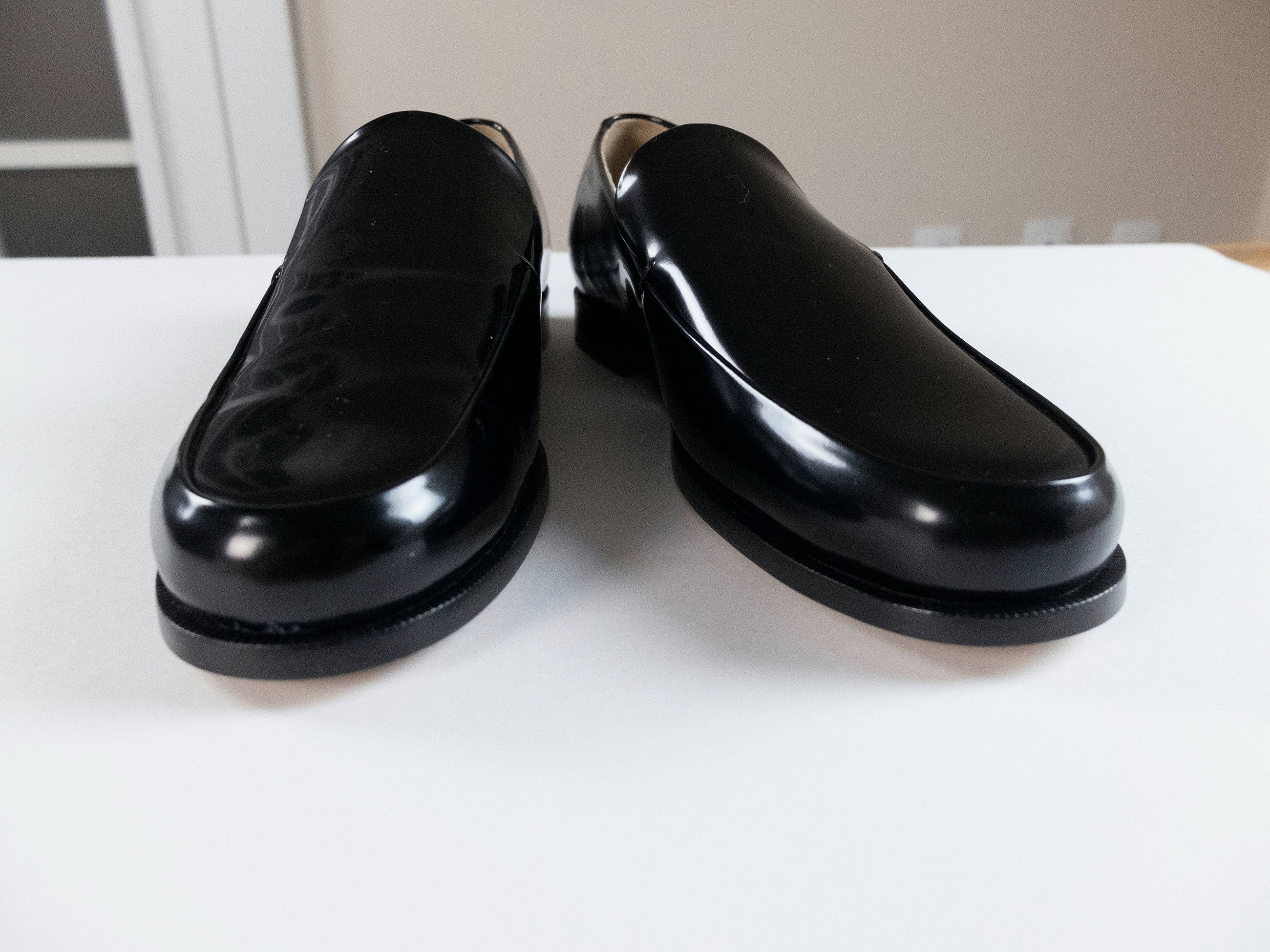 KHAITE KHAITE The Alessio black polished leather loafers 10 40 Size US 10 / IT 40 - 7 Thumbnail