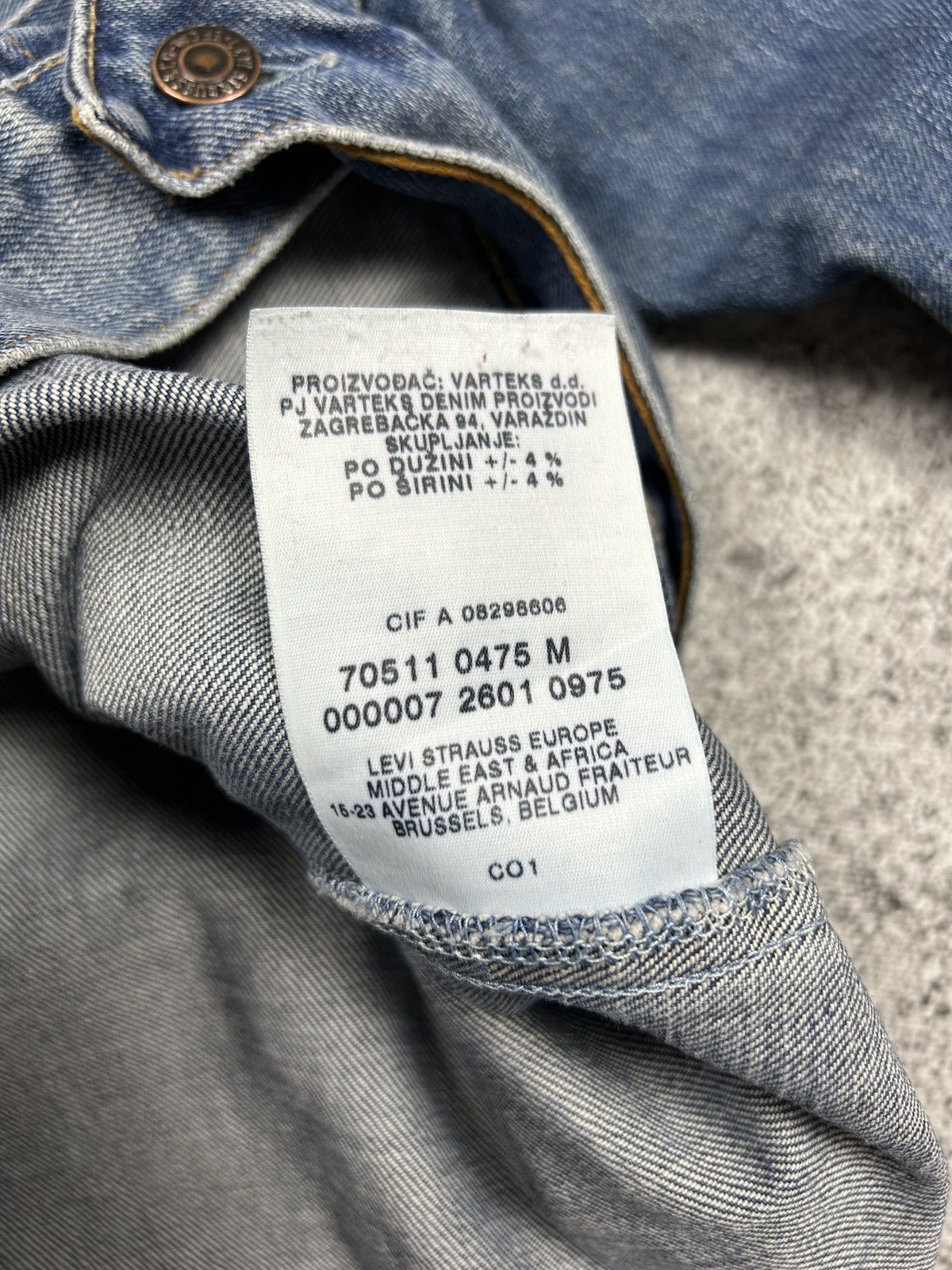 Levi's × Levi's Vintage Clothing × Vintage Levi’s engineered vintage denim jacket Size US M / EU 48-50 / 2 - 8 Thumbnail