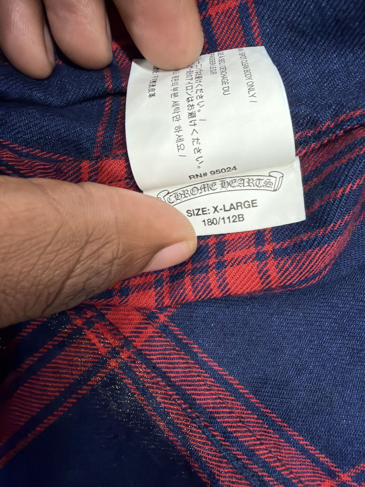 Chrome Hearts Chrome Hearts Flannel Size US L / EU 52-54 / 3 - 12 Thumbnail
