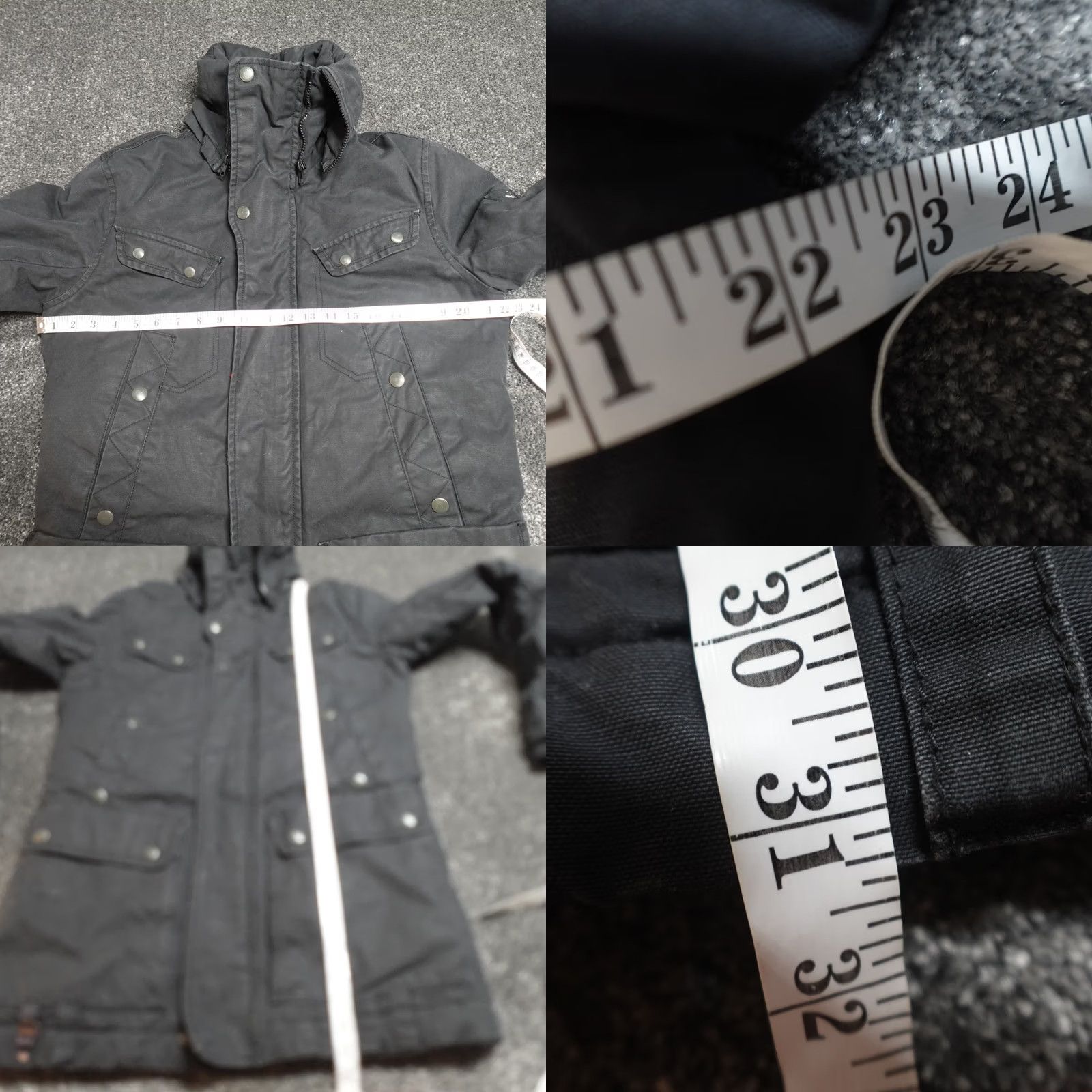 Diesel Diesel Jacket Black Canvas Heavy Weight Thick Size Medium Mens Size US M / EU 48-50 / 2 - 8 Thumbnail