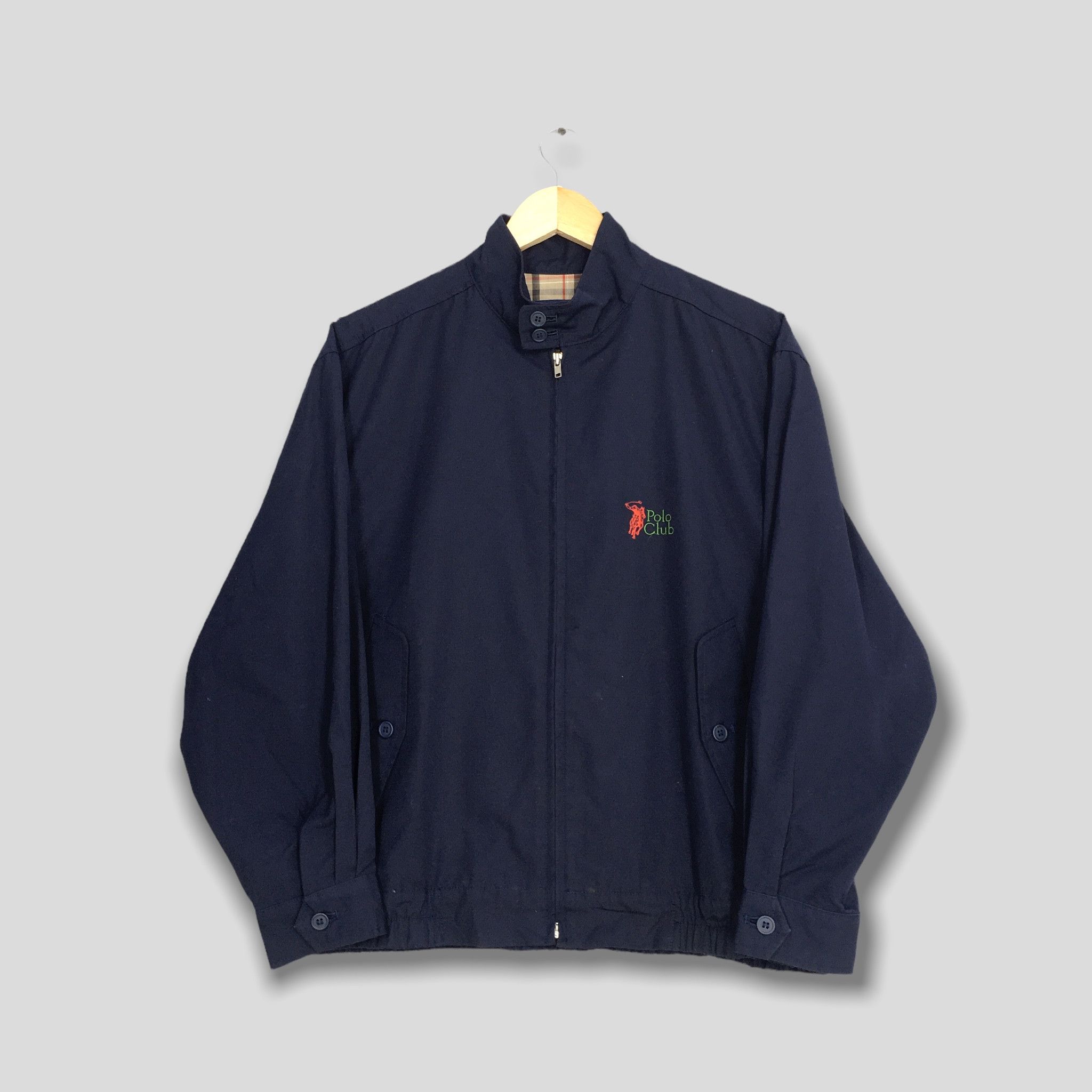Beverly Hills Polo Club Vintage Polo Club Zip Up Casual Wear Work Jacket Medium Size US M / EU 48-50 / 2 - 1 Thumbnail