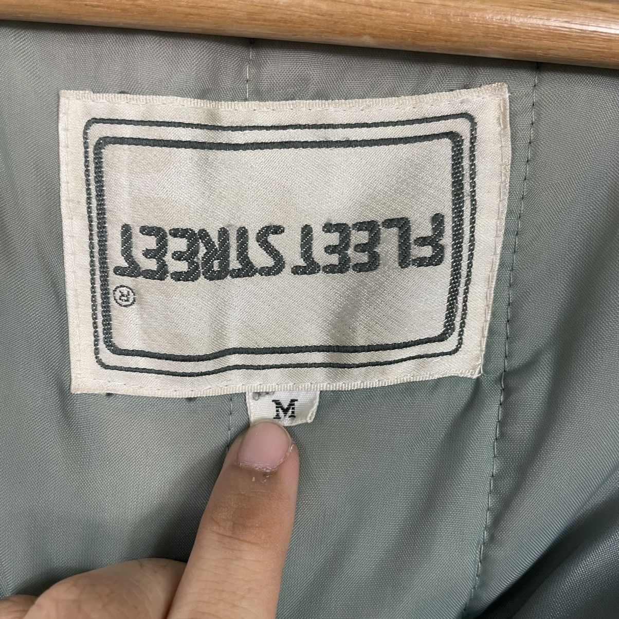 Other Japanese Brand Fleet Street Leather Bomber Jacket Size US M / EU 48-50 / 2 - 18 Thumbnail