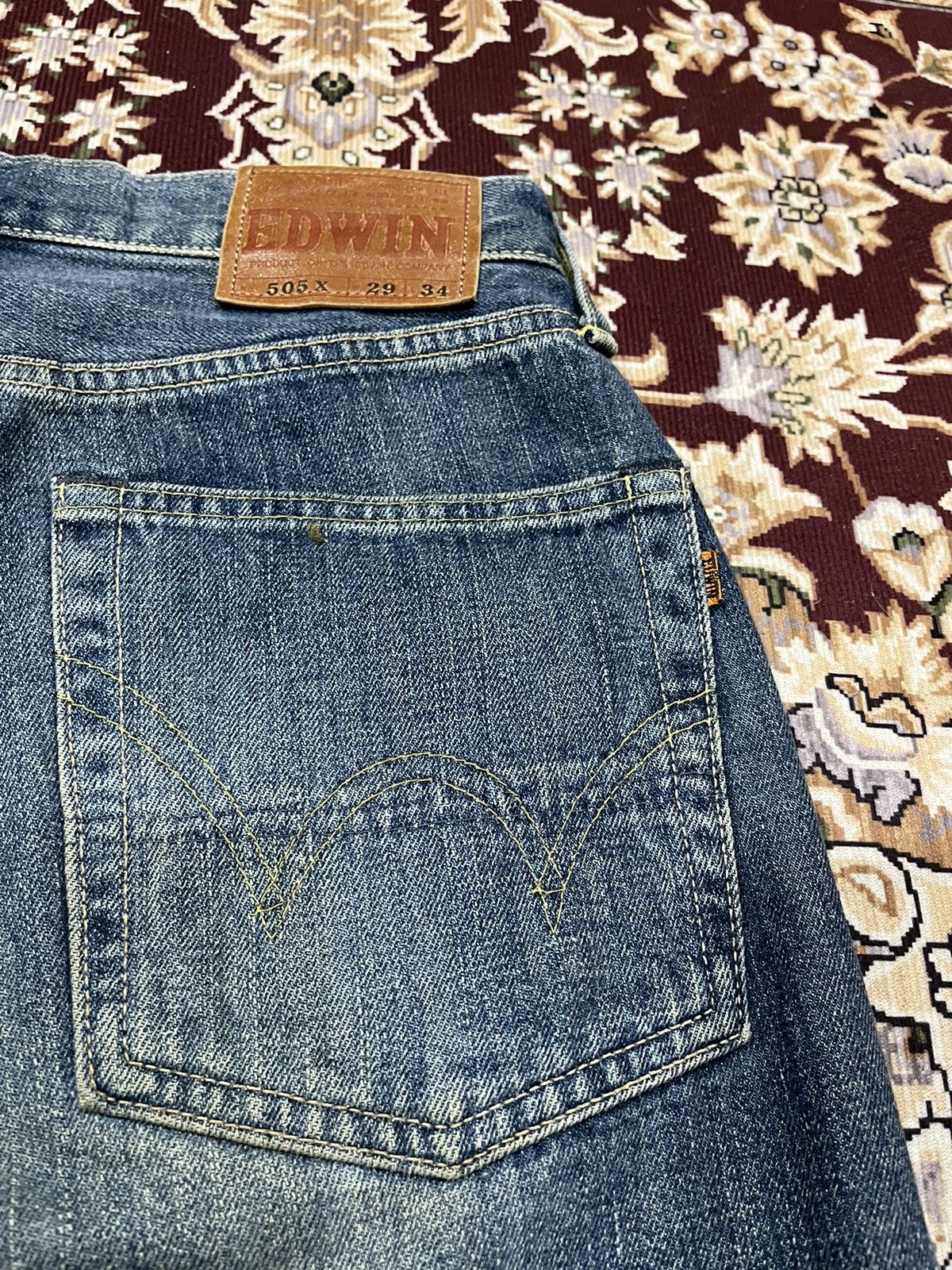 Edwin Vintage Edwin 505x Redline Selvedge Denim Size US 29 - 14 Thumbnail