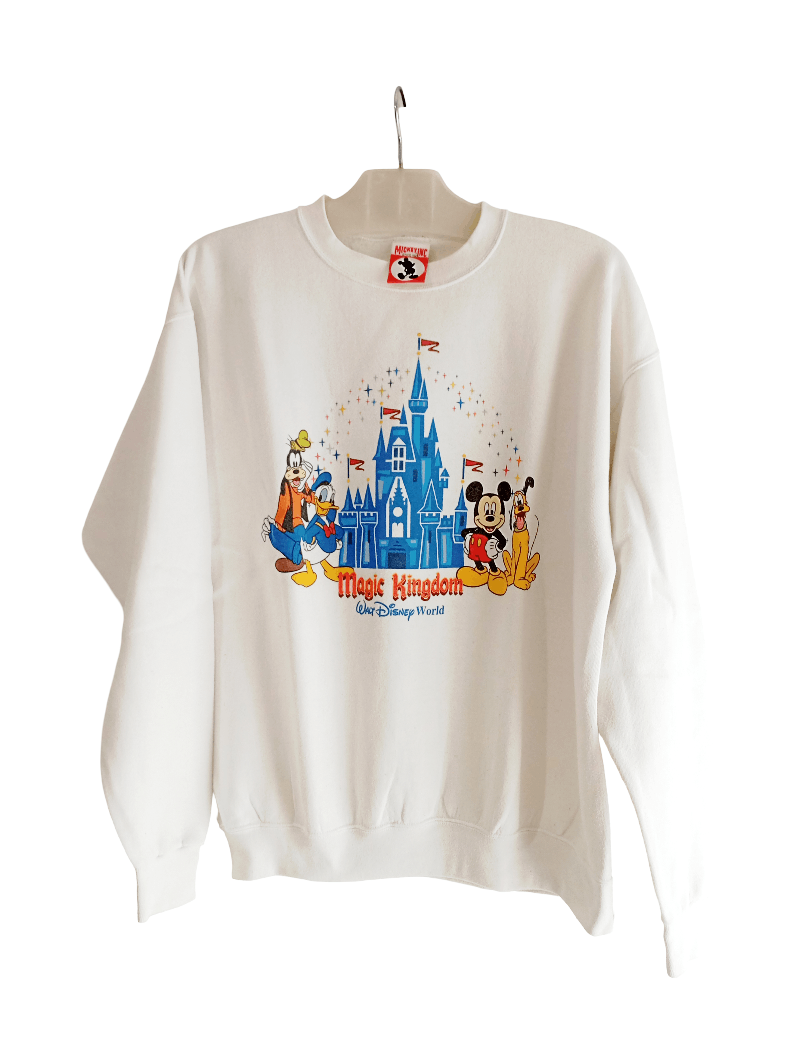 Disney Mickey Mouse 90s Vintage Disney Sweatshirt Made In Usa Size US M / EU 48-50 / 2 - 1 Thumbnail