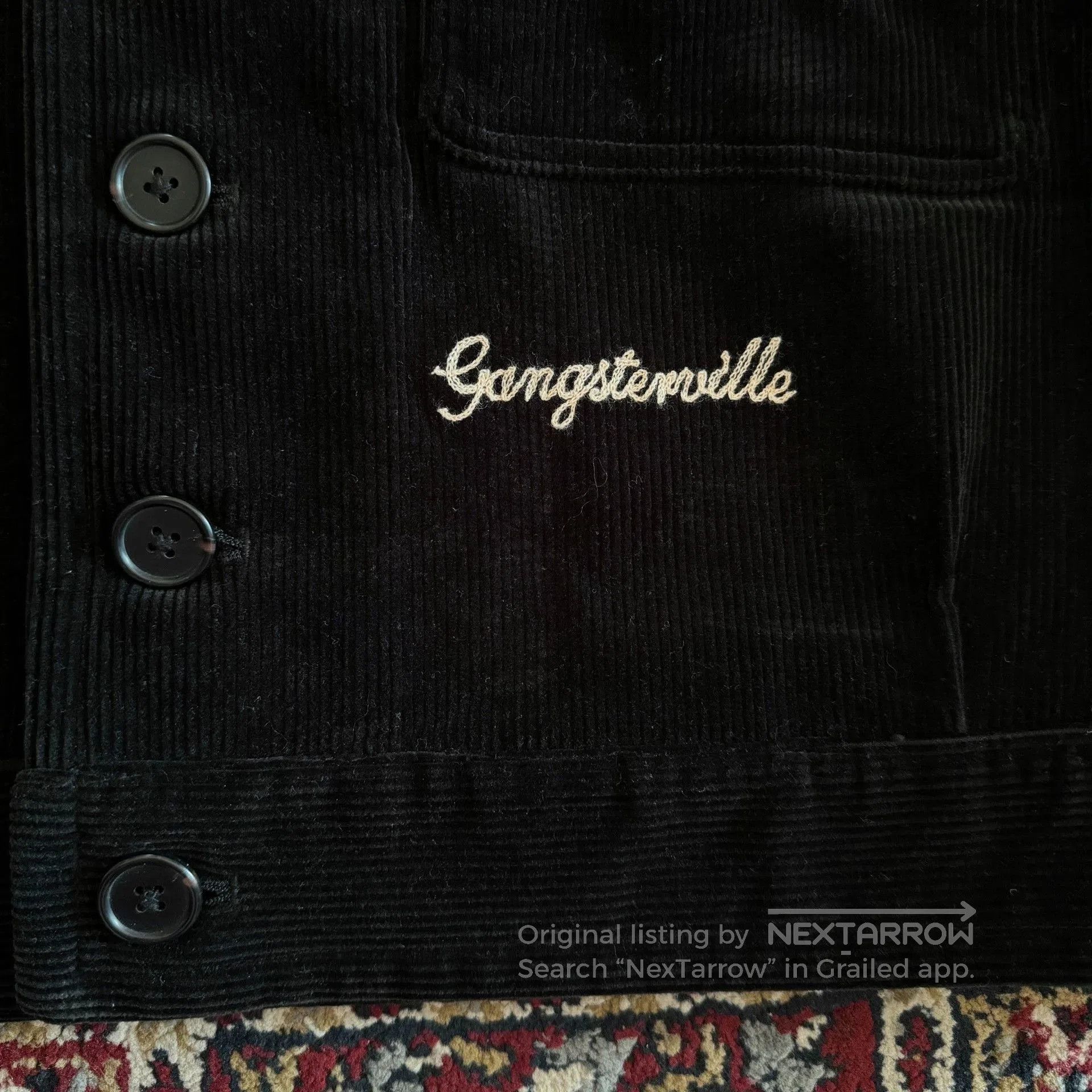Vintage GANGSTERVILLE Corduroy Jacket. Size US M / EU 48-50 / 2 - 5 Thumbnail