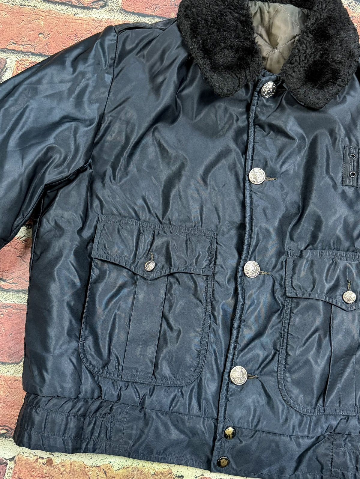 Other Vintage Gerber The Original Car-Duty Jacket Lined Fur Collar Size US L / EU 52-54 / 3 - 7 Thumbnail