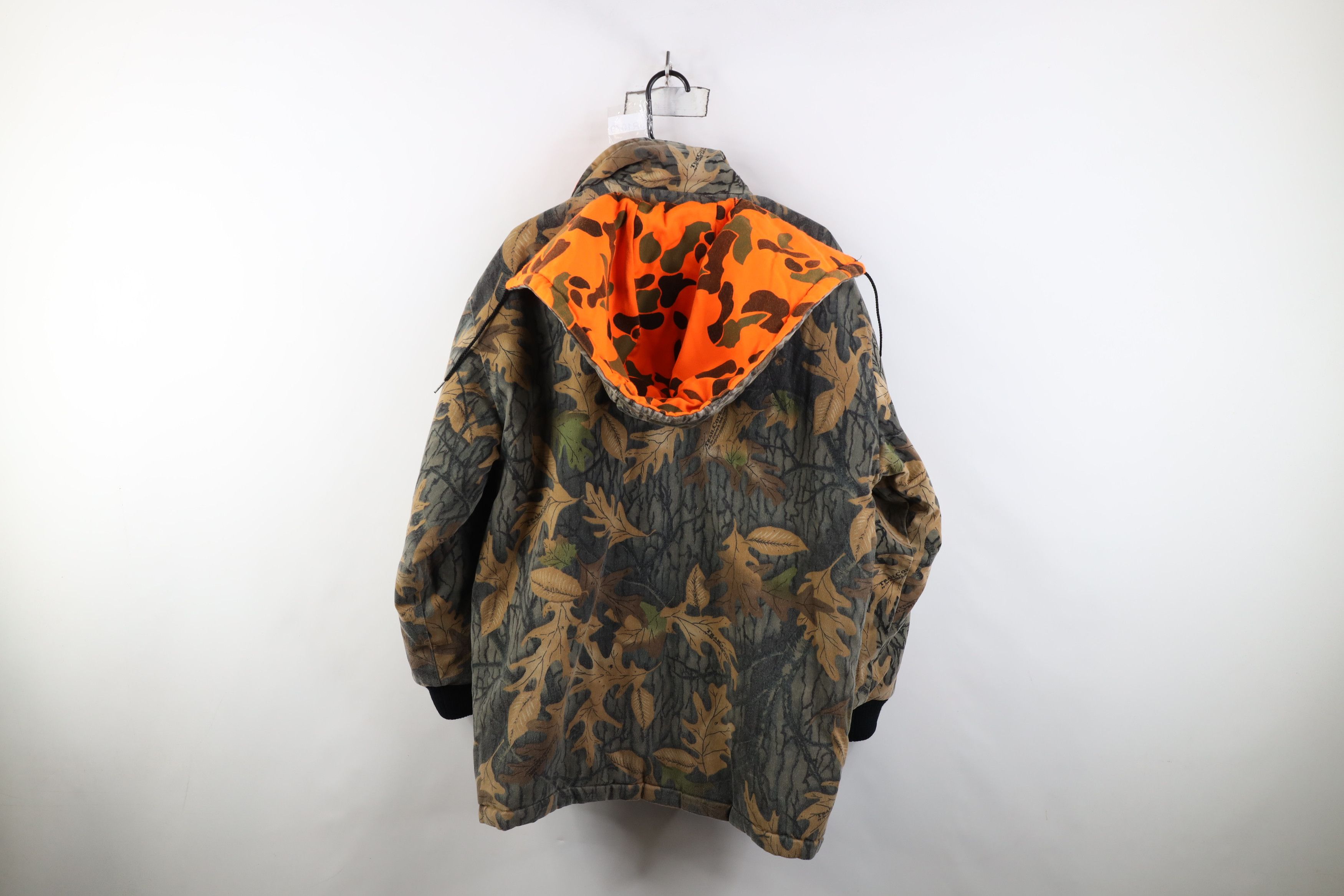 Vintage Vintage 90s Streetwear Reversible Camouflage Parka Jacket Size US L / EU 52-54 / 3 - 9 Thumbnail