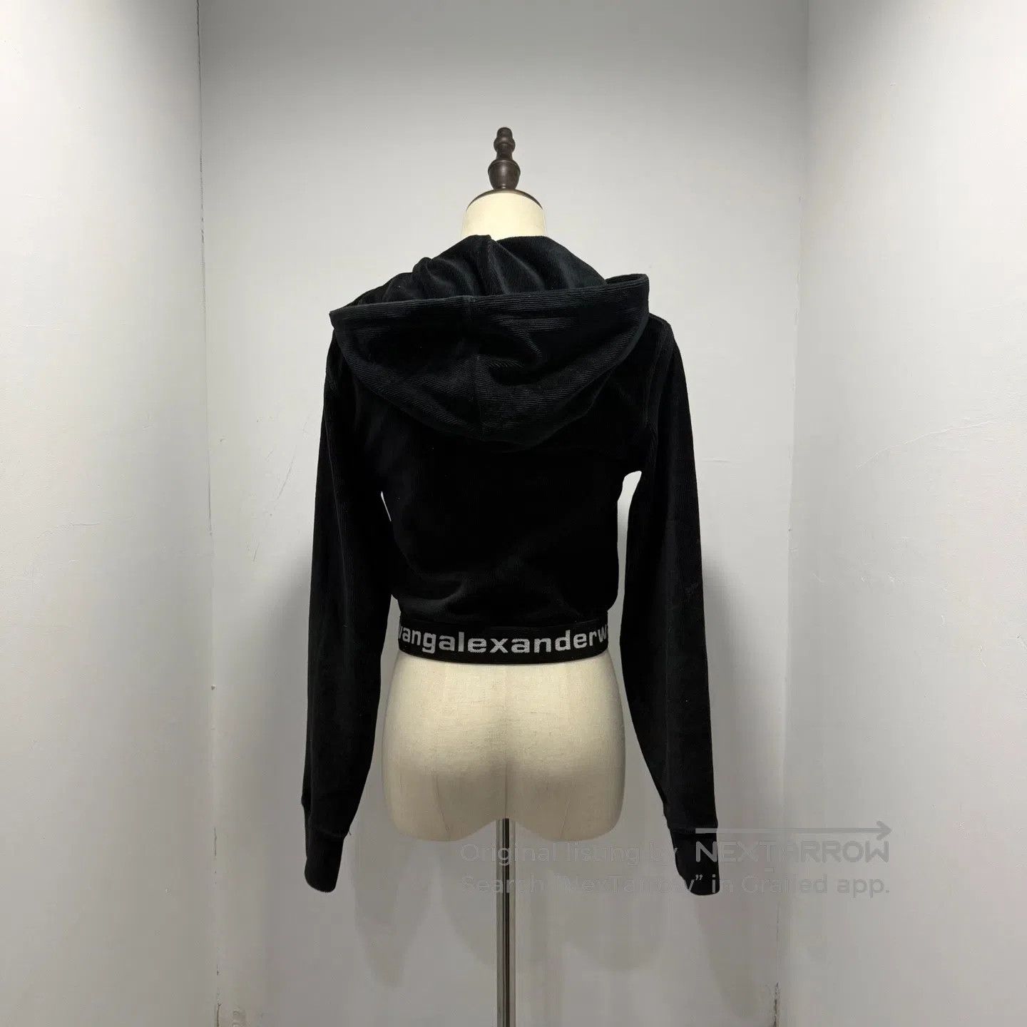 Alexander Wang Alexander wang Velvet Hem Striped Hoodie| Size US S / EU 44-46 / 1 - 2 Thumbnail