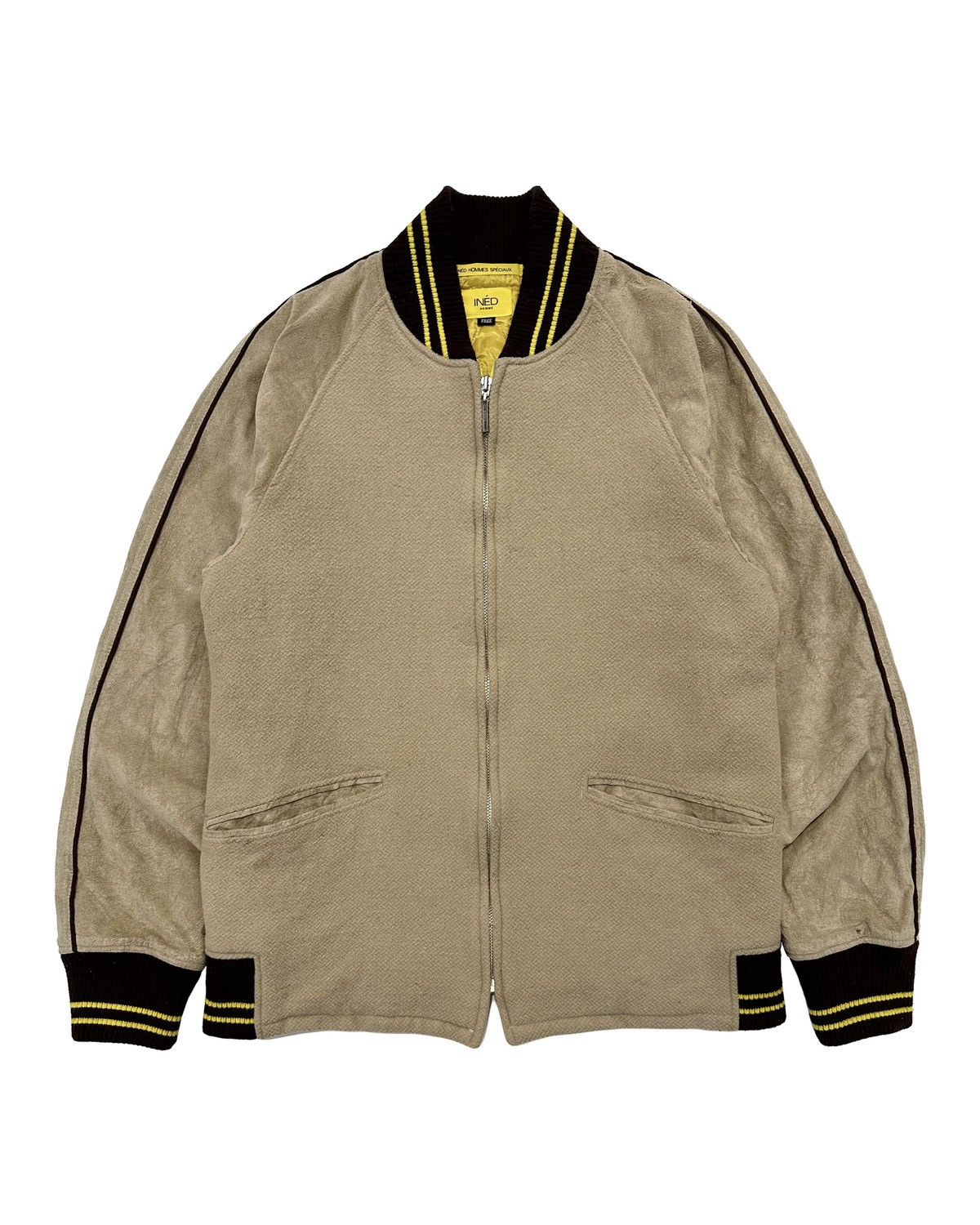 Ined Homme by Yohji Yamamoto Wool Half Suede Jacket