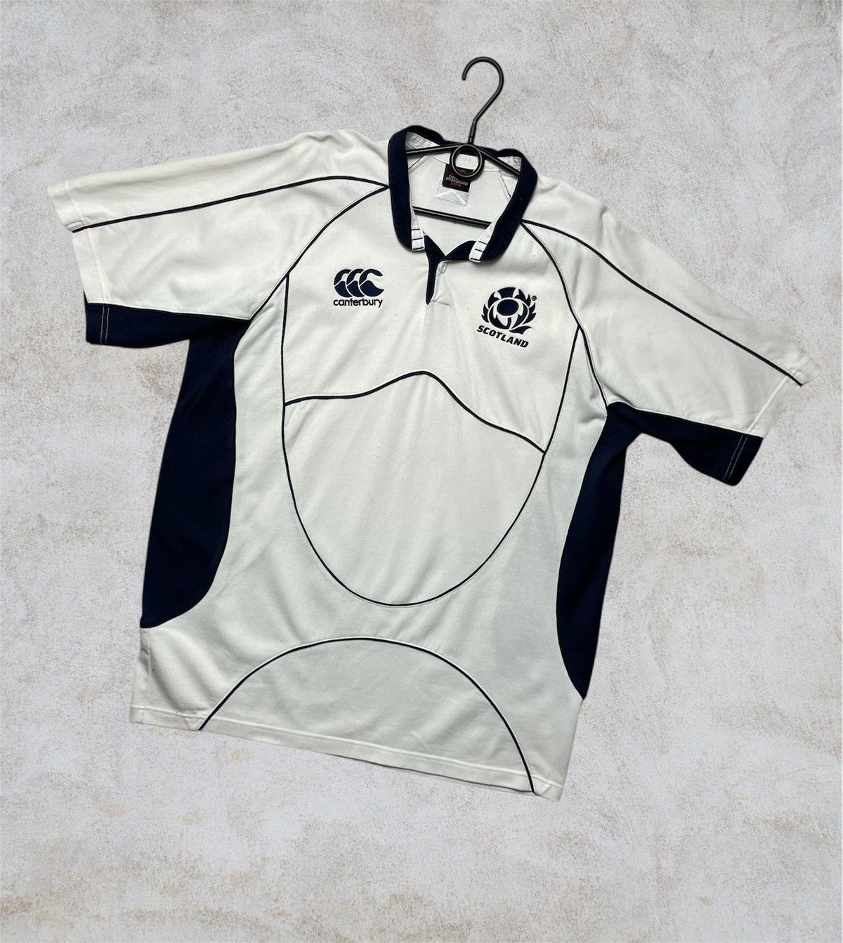 Canterbury of New Zealand Canterbury vintage rugby polo jersey size XL Size US XL / EU 56 / 4 - 1 Thumbnail