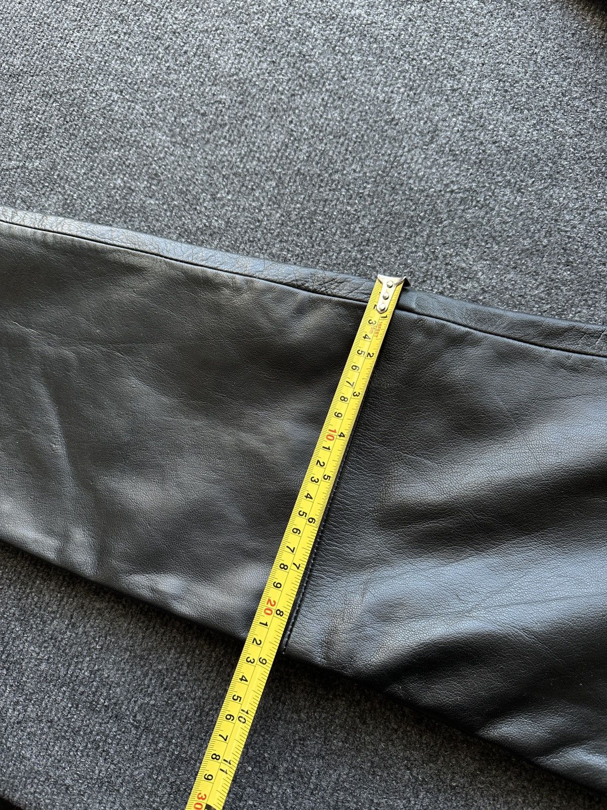 Leather 🚨GRAIL LEATHER PANTS RACING VNTG Cowboy Biker Leather Pants Size US 30 / EU 46 - 14 Thumbnail